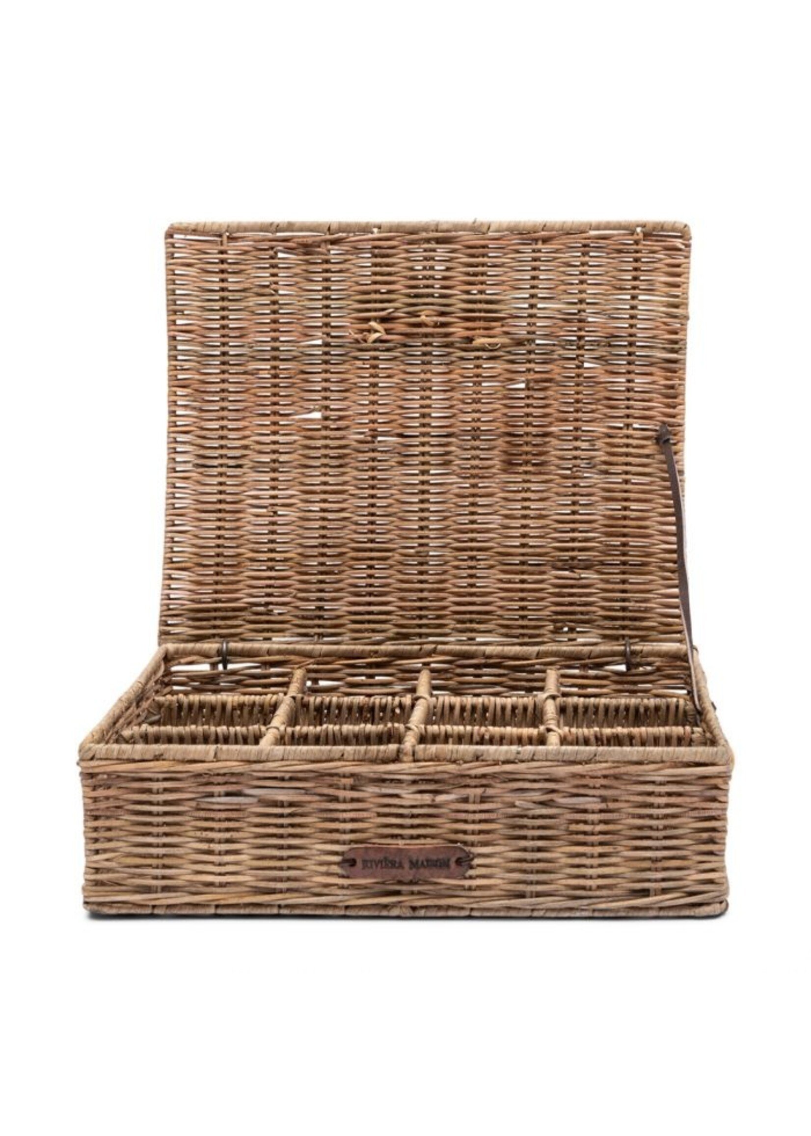 Riviera Maison Rustic Rattan Rue Du Bac Tea Box