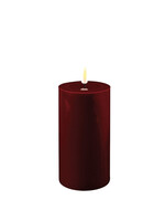 Bourgogne Red LED Candle D: 7,5 * 15 cm