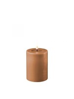 De Luxe Homeart Caramel LED Candle D: 7,5 * 10 cm