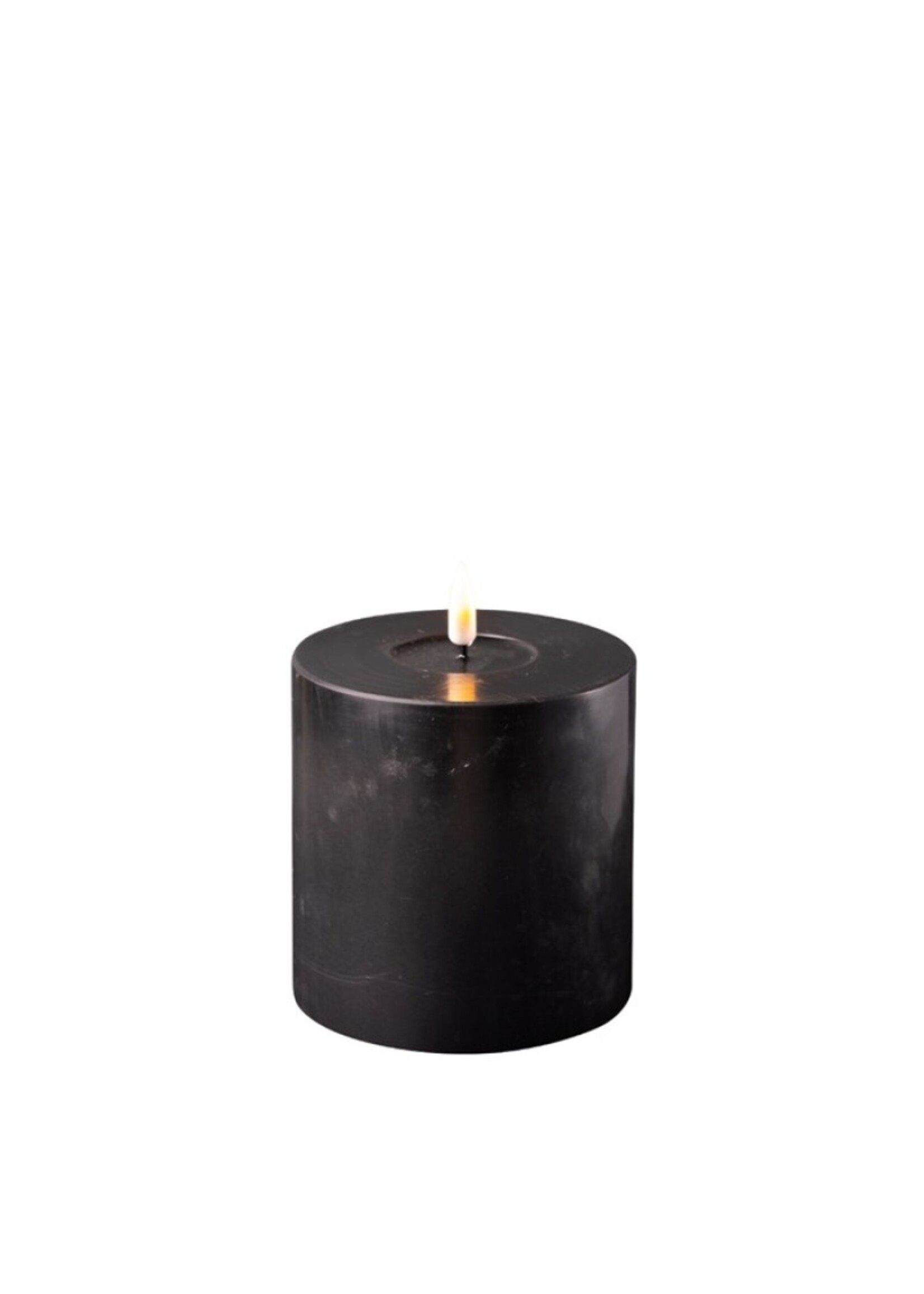 Black LED Candle 10*10cm