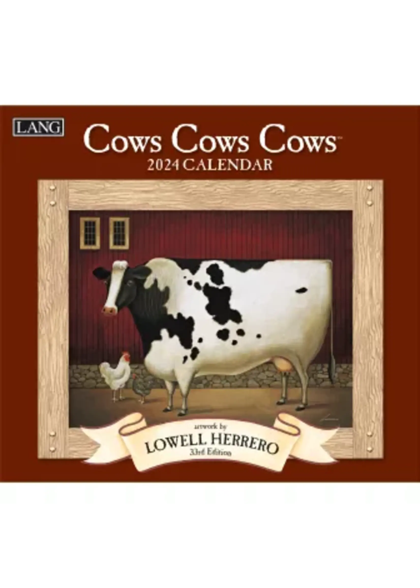 Cows, Cows, Cows Calendar 2024 Hof van Sellingen