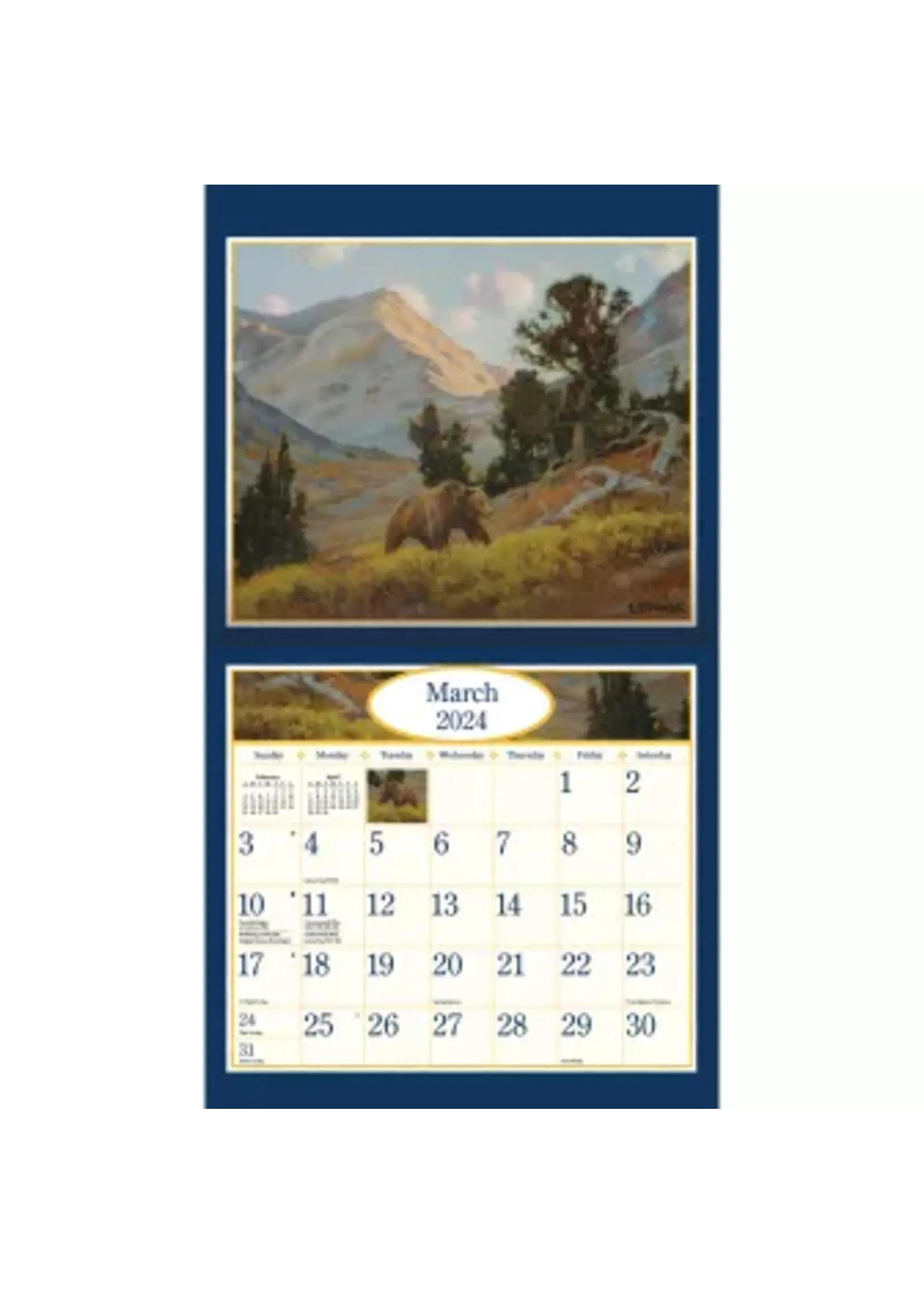 Four seasons Calendar 2024 Hof van Sellingen