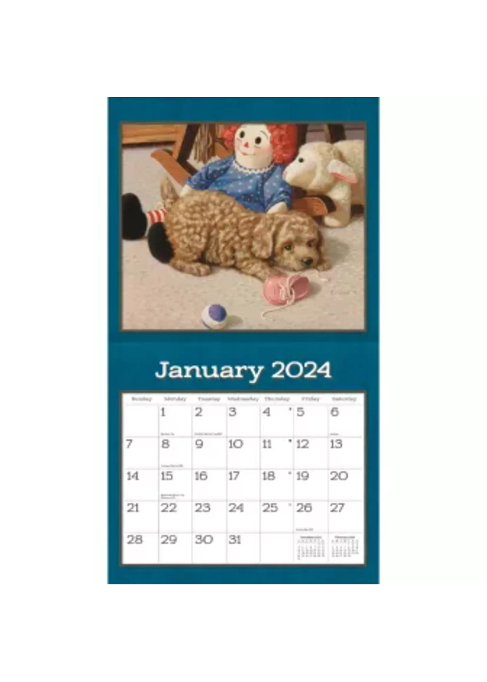 Puppy Calendar 2024 Hof van Sellingen