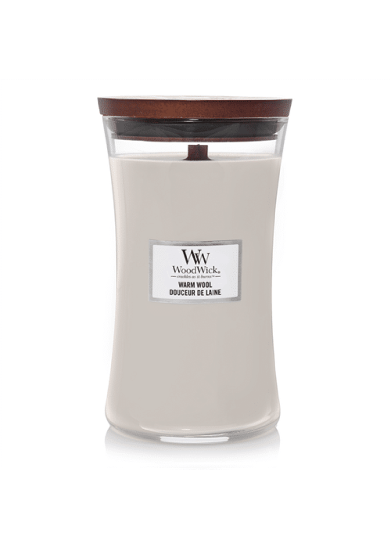 Woodwick Warm Wool Large Candle WoodWick