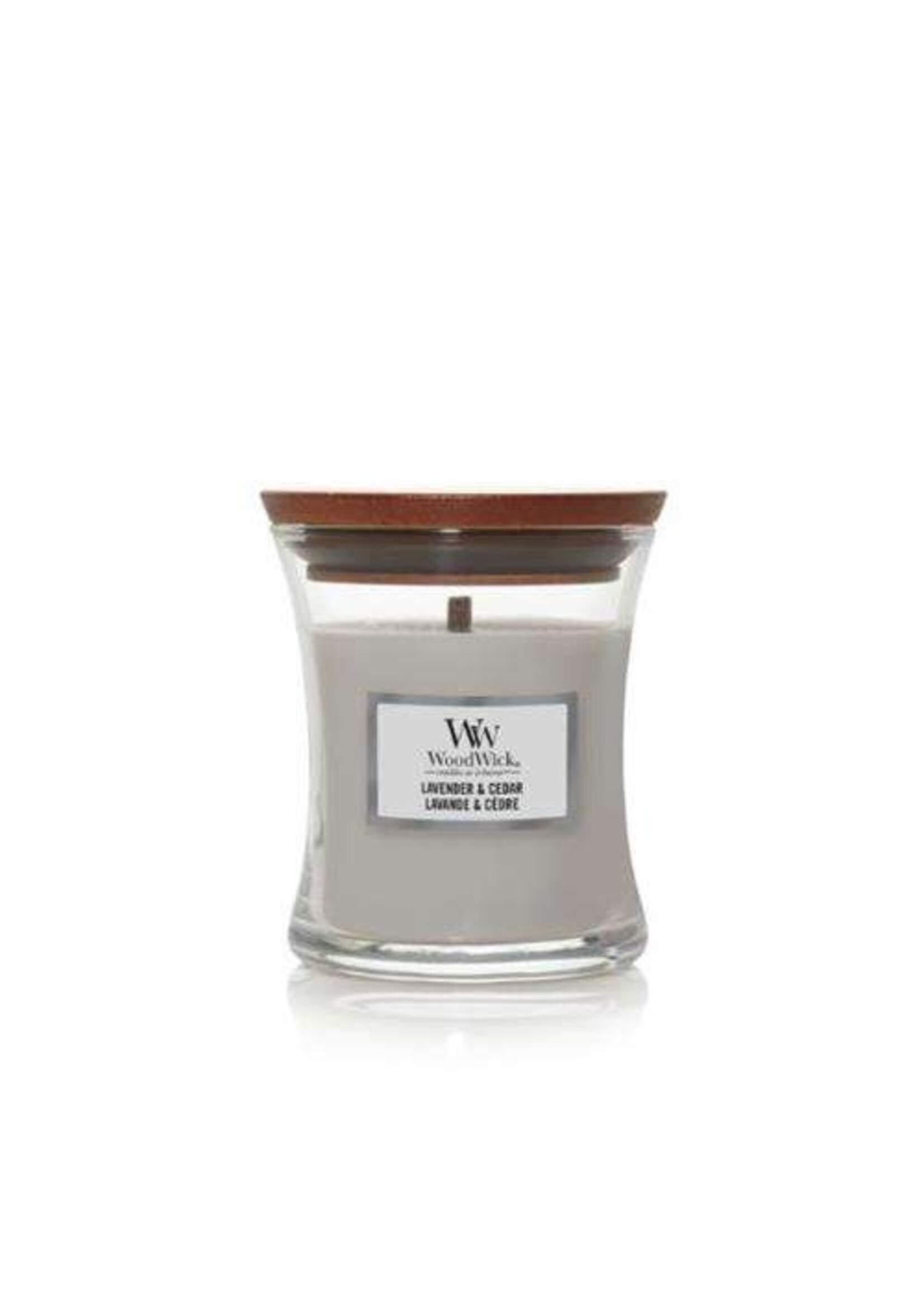 Woodwick Lavender & Cedar Mini Candle WoodWick