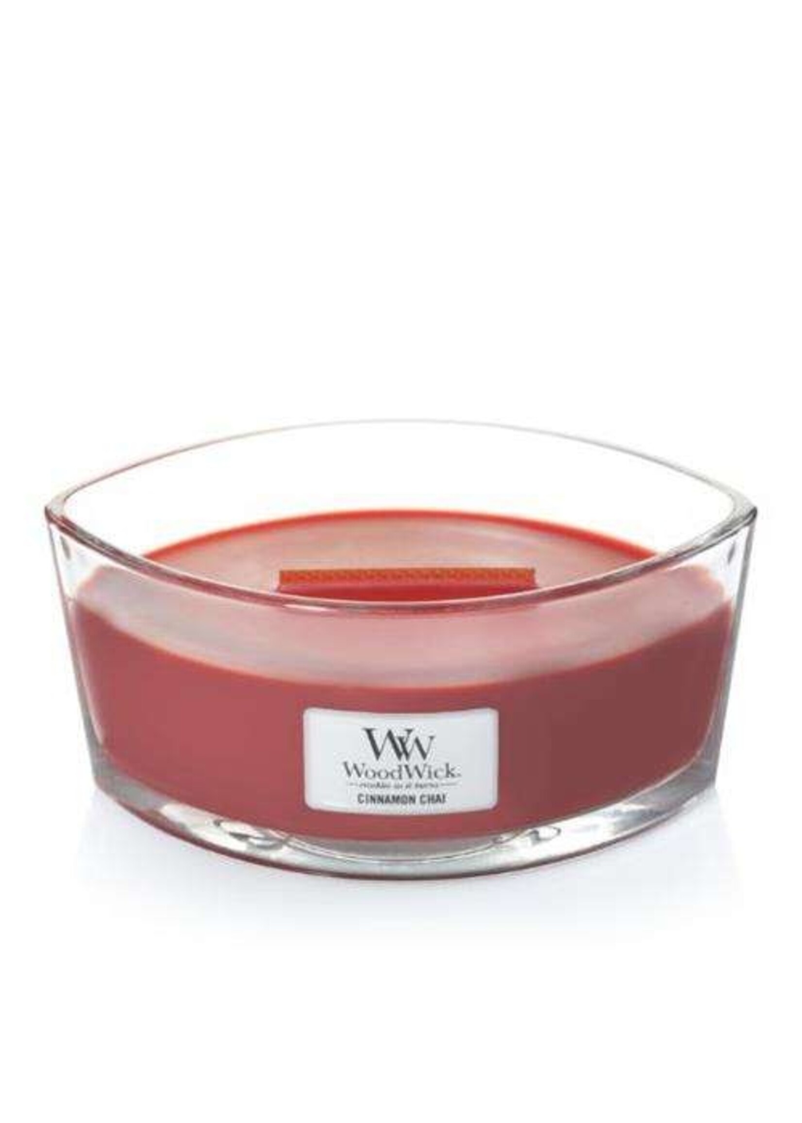 Woodwick Cinnamon Chai Ellipse Candle WoodWick