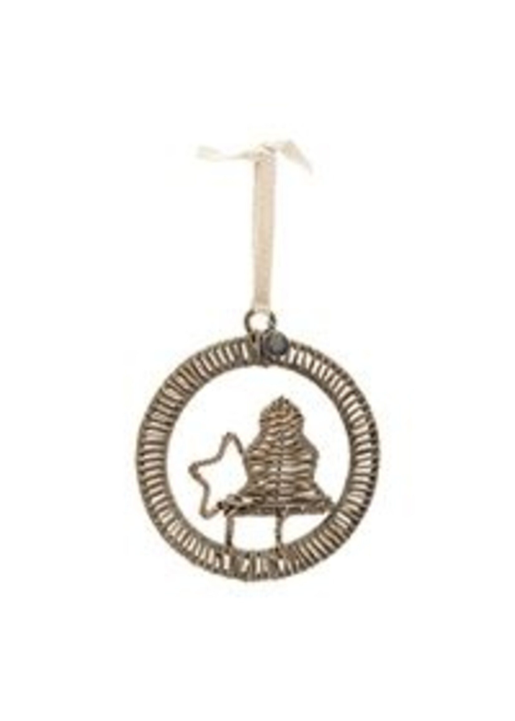 RR Double Christmas Ornament