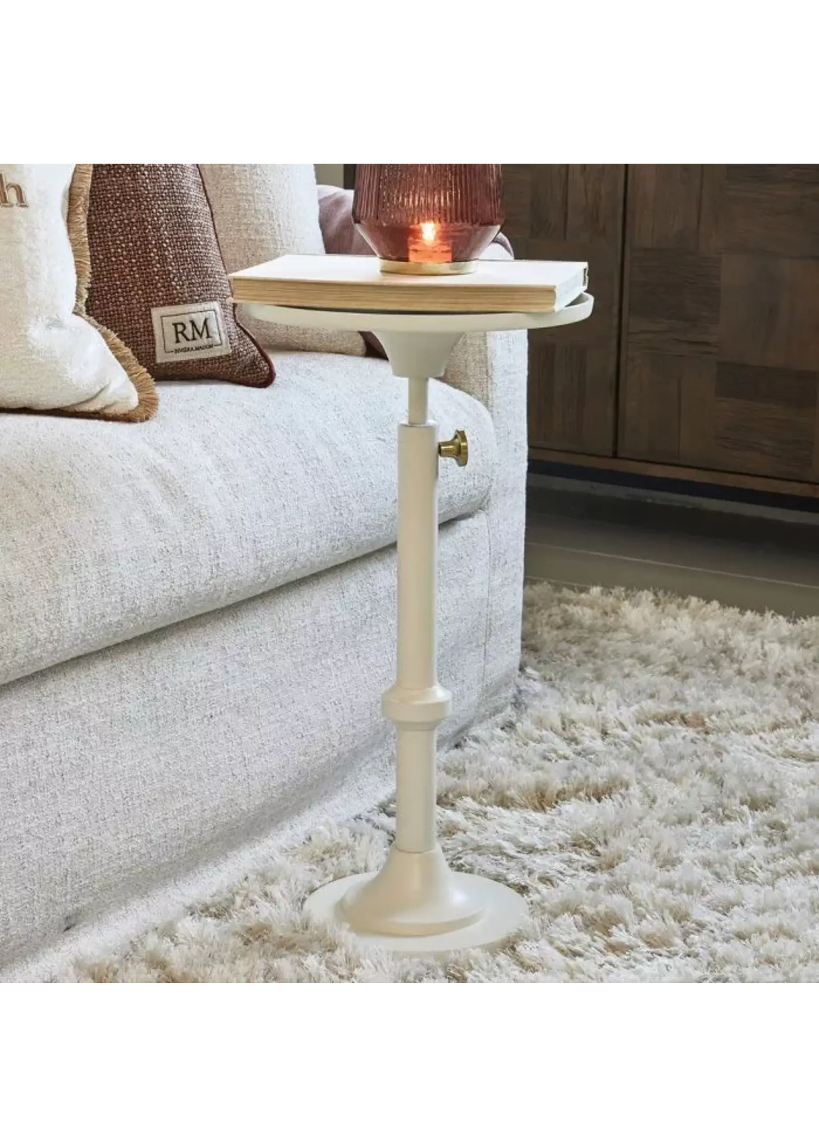 Riviera Maison San Rafael Adj End Table White Riviera Maison