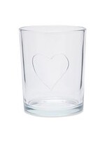 RM Wire Heart Votive clear