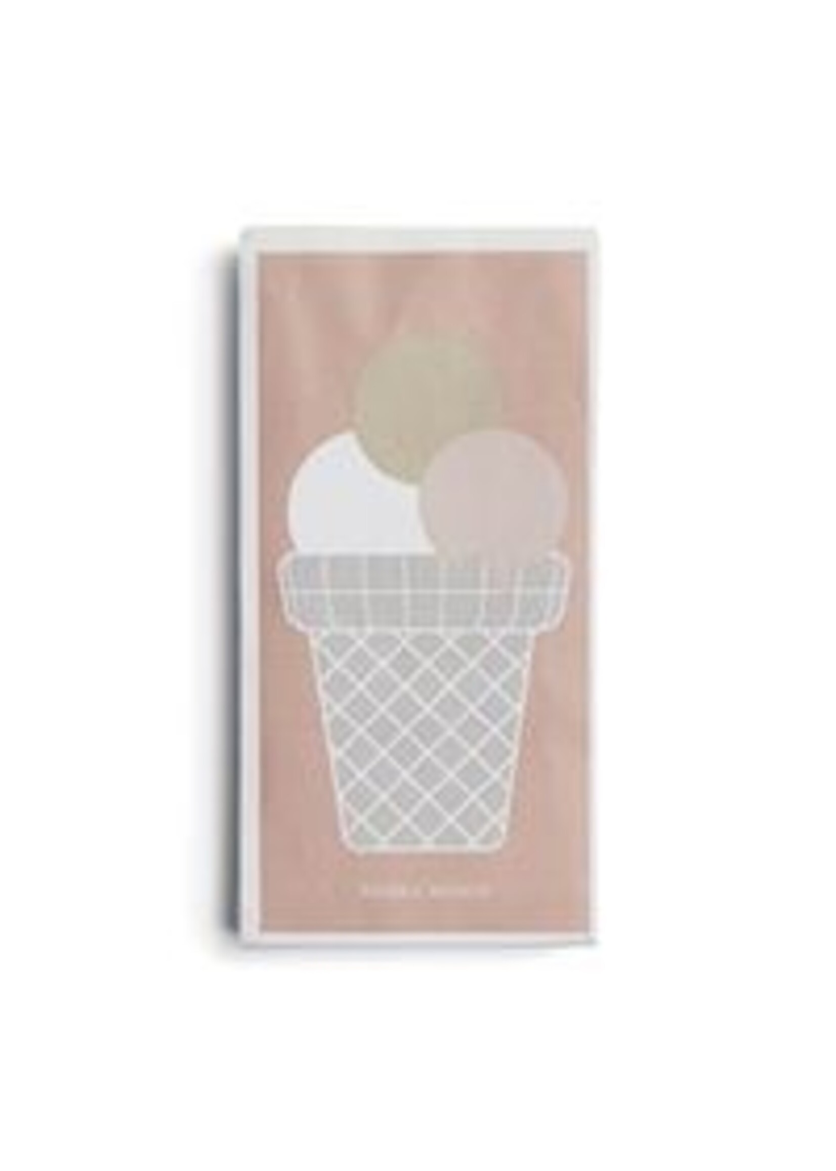 Paper Napkin Summer Ice Cream