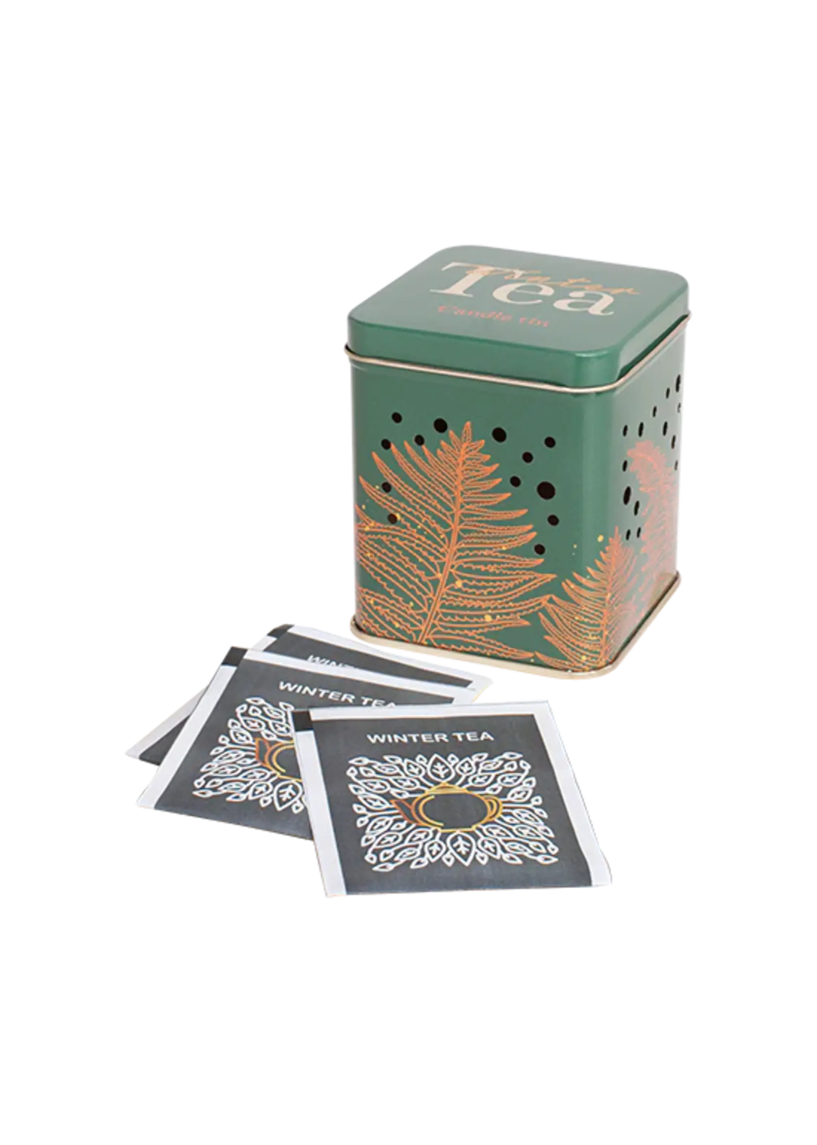 Botanic Chic Winterthee in theelicht blik 12 zakjes