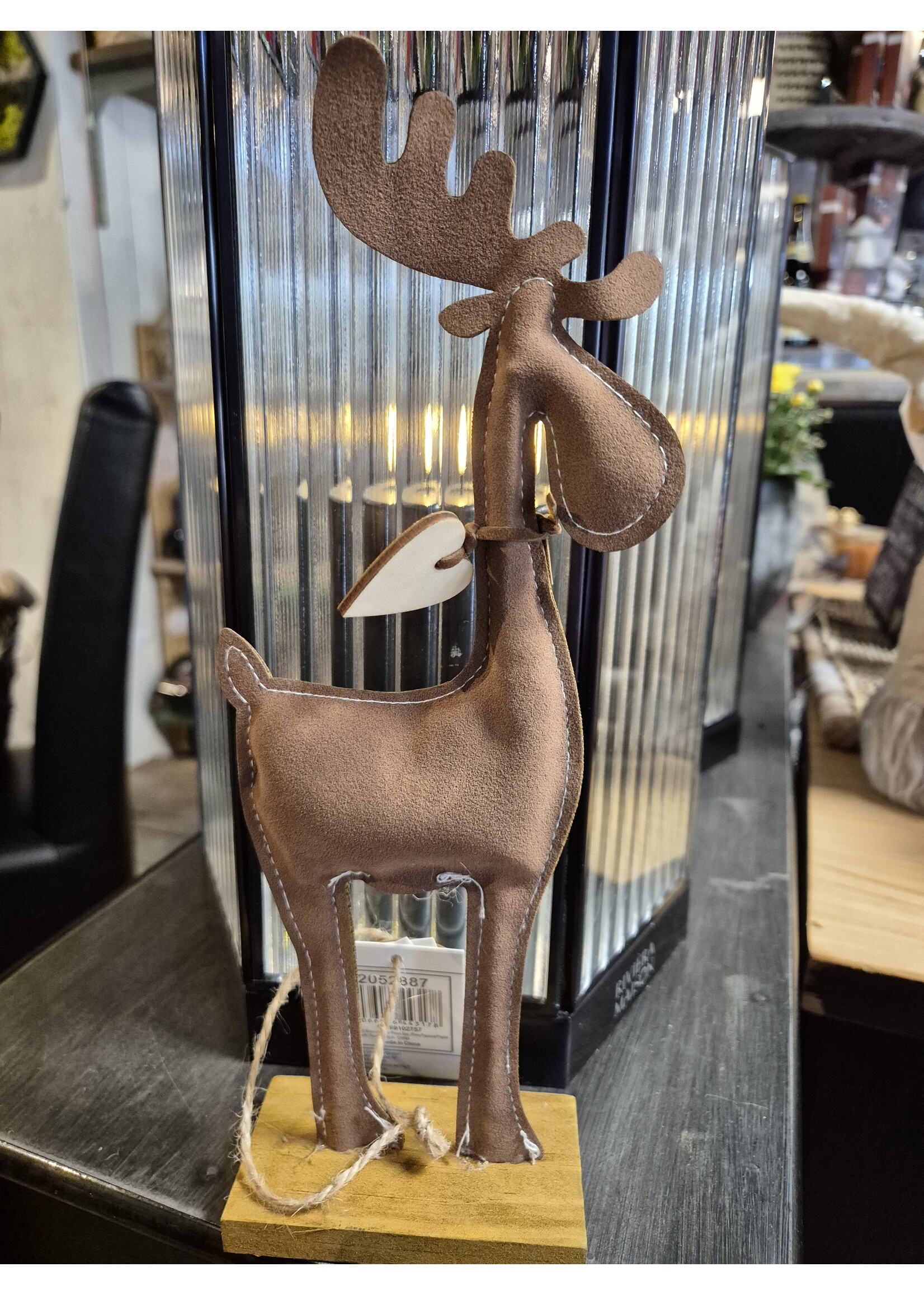 Figuur Booner, Hert, H 27,5 cm