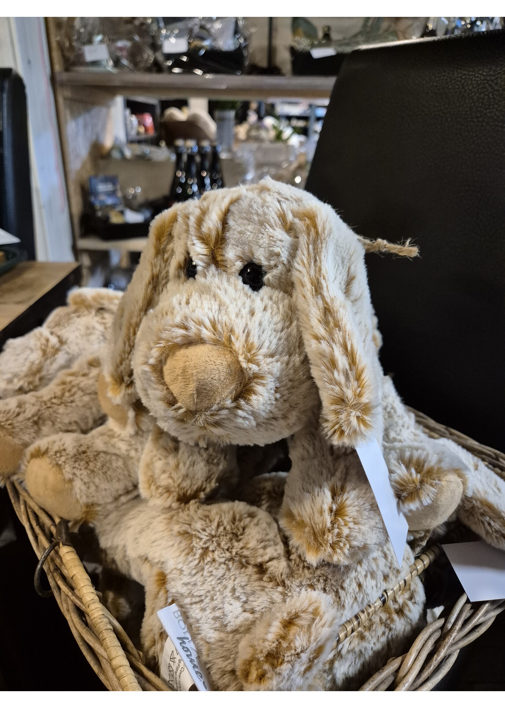Knuffeldier Milo, Hond, H 19 cm