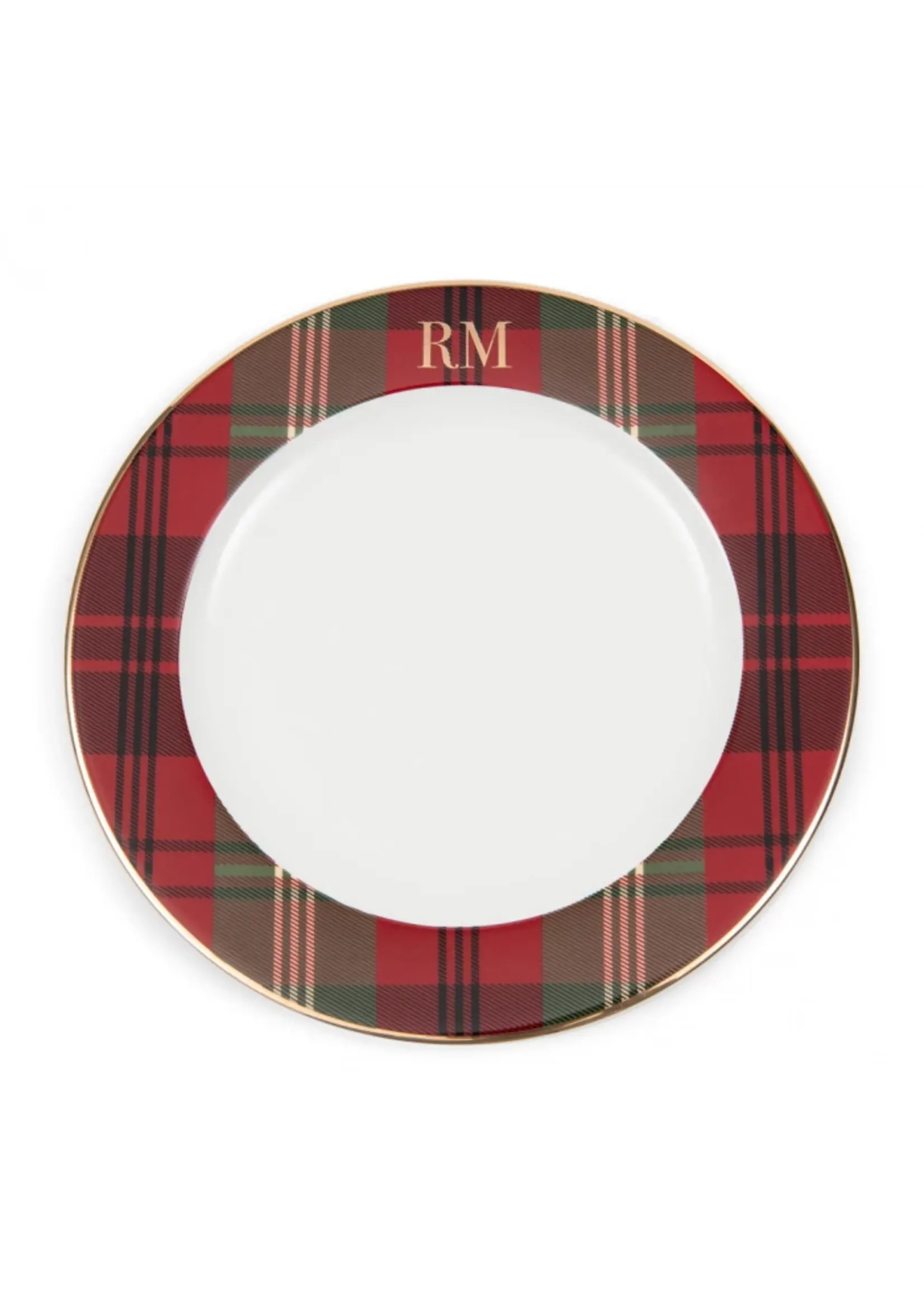 Riviera Maison RM Classic Tartan Dinner Plate