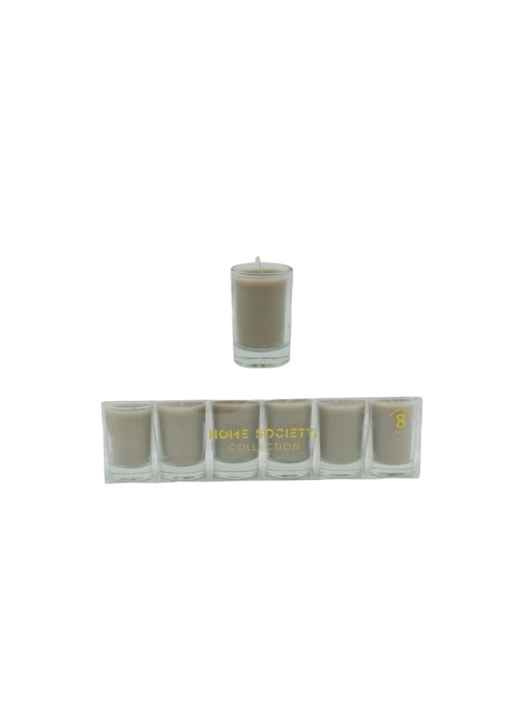 Bridgewater Votief kaars set 6 Taupe