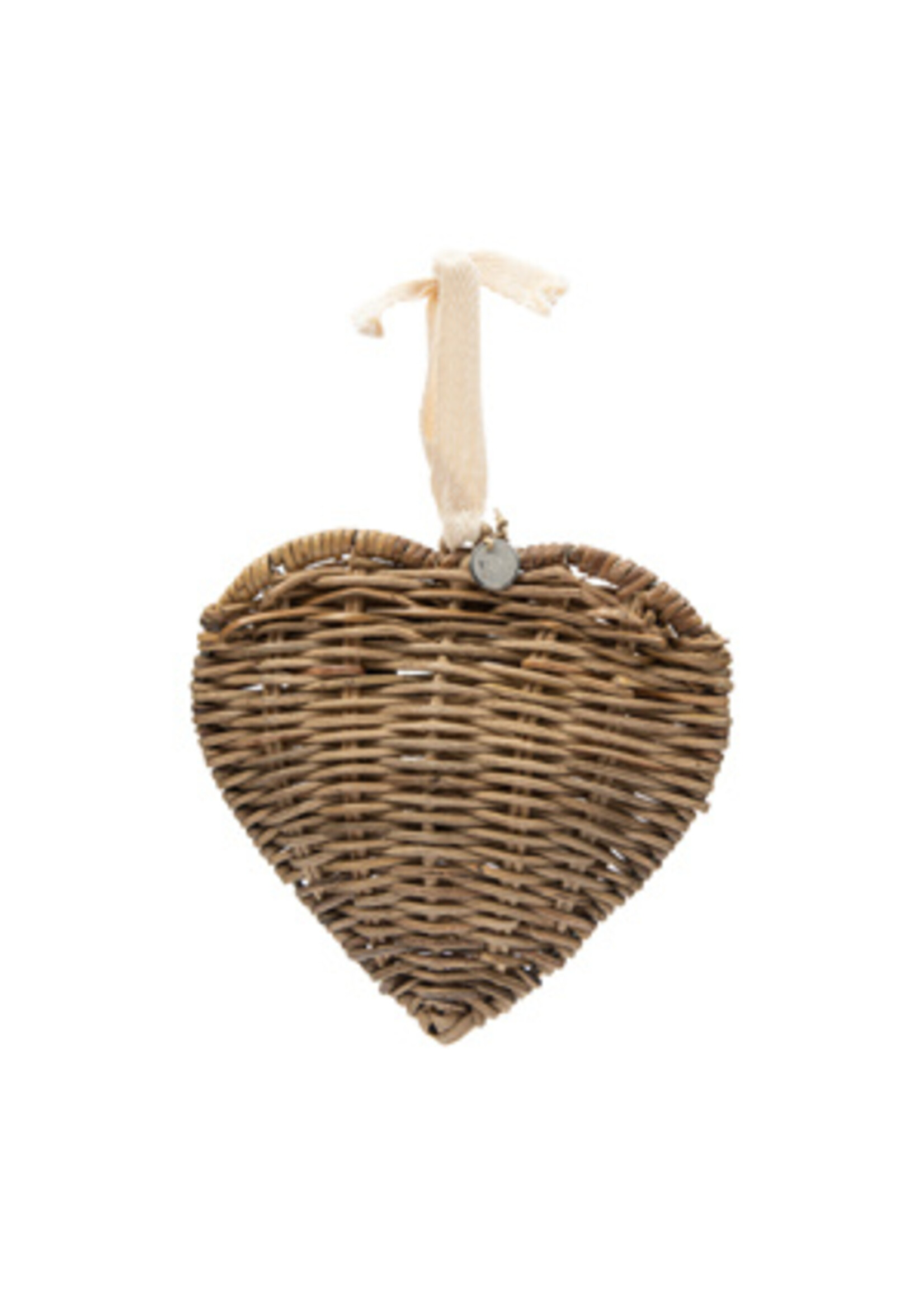 Riviera Maison Rustic Rattan Loving Heart Ornament Riviera Maison