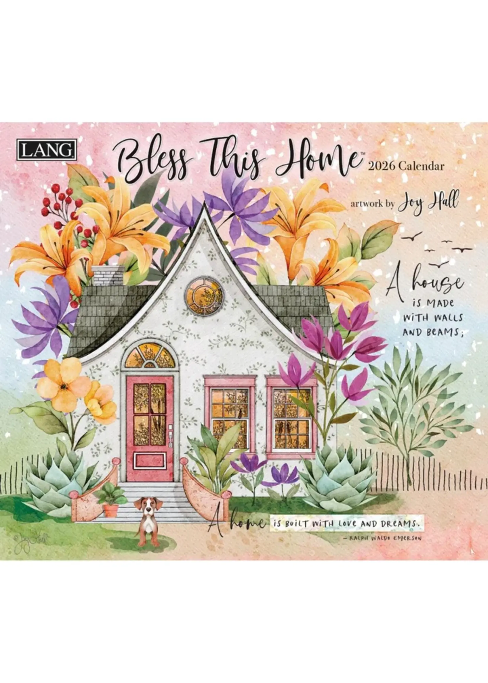 Bless this Home  Lang Calendar 2026