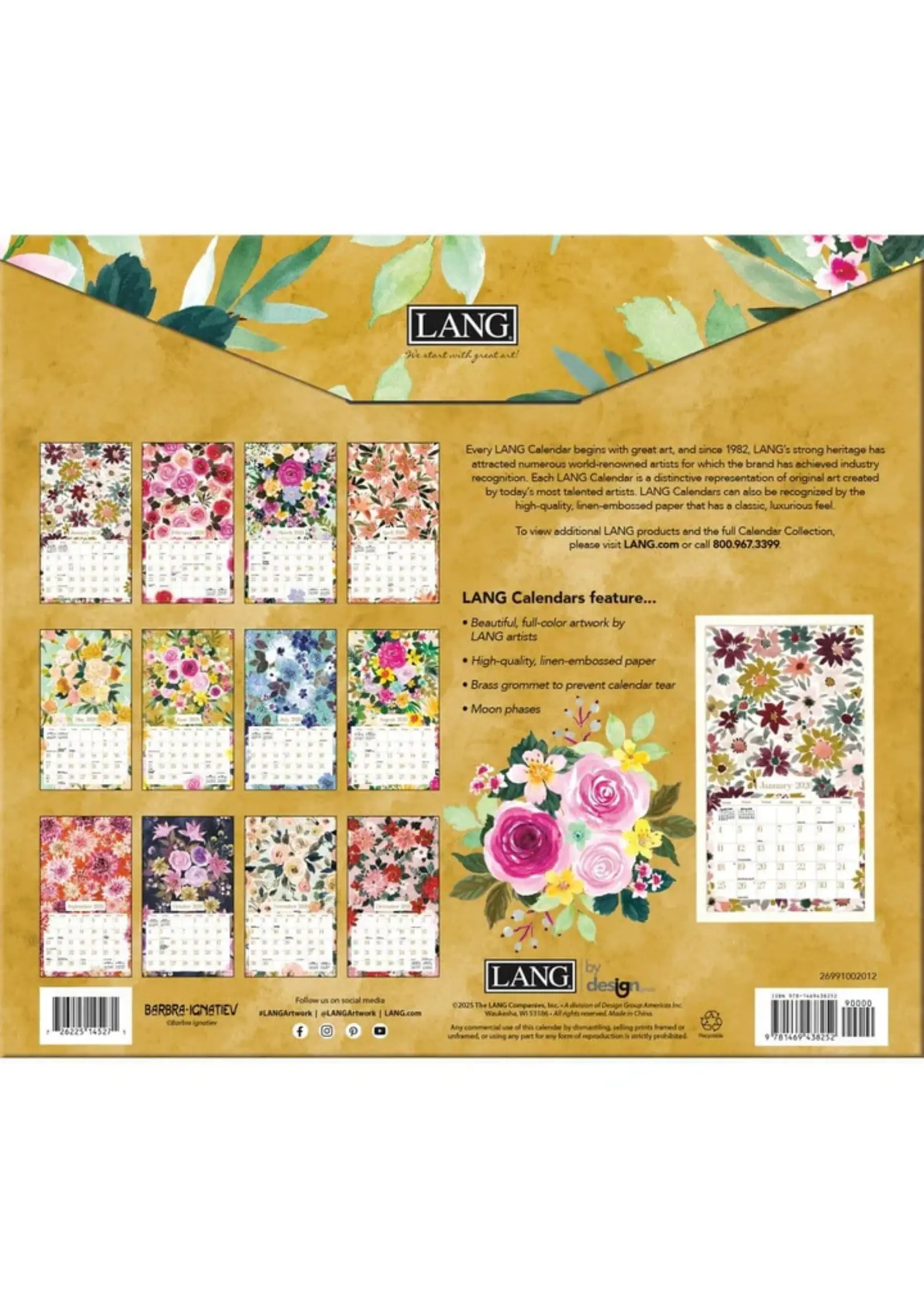Wild at Heart Lang Calendar 2026
