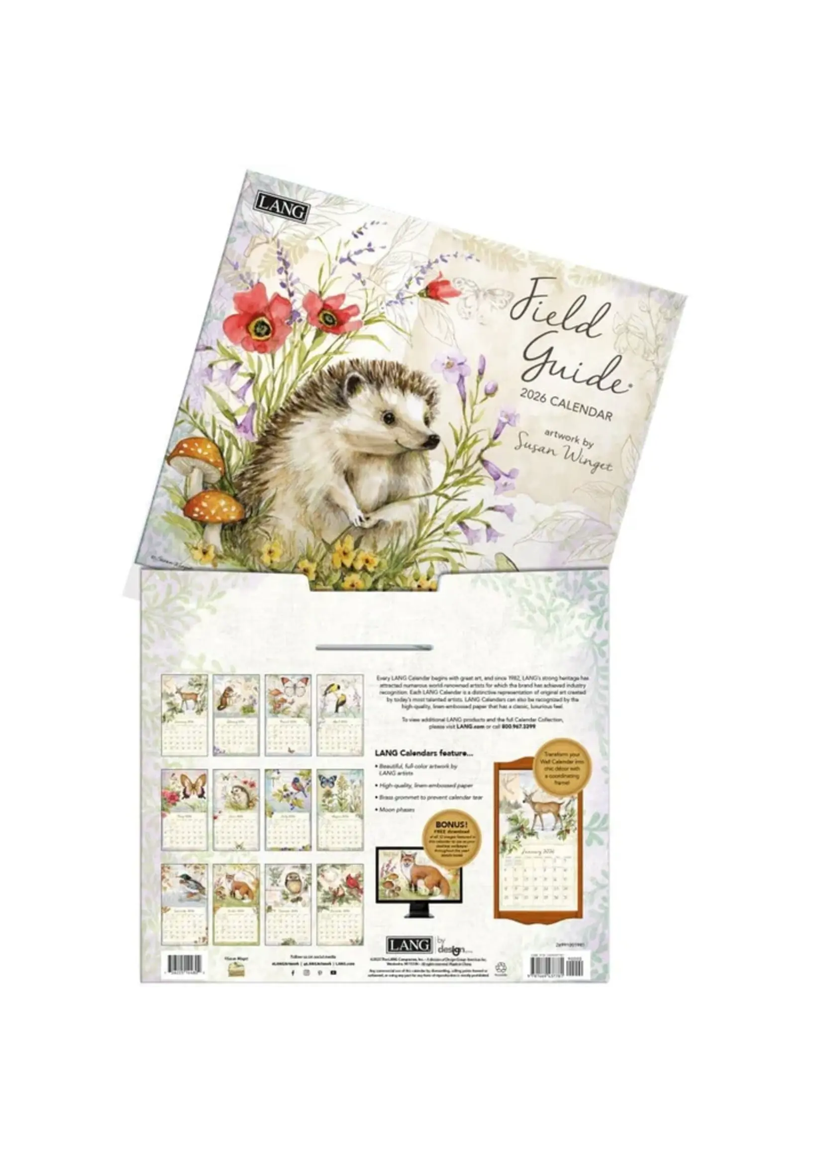 Field Guide Lang Calendar 2026