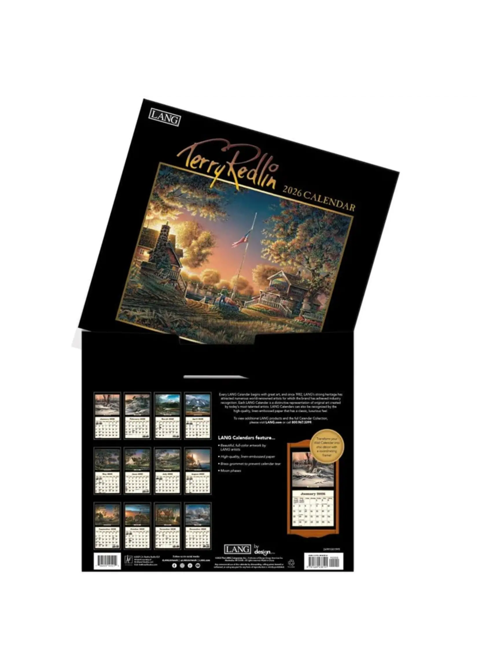 Terry Redlin Lang Calendar 2026
