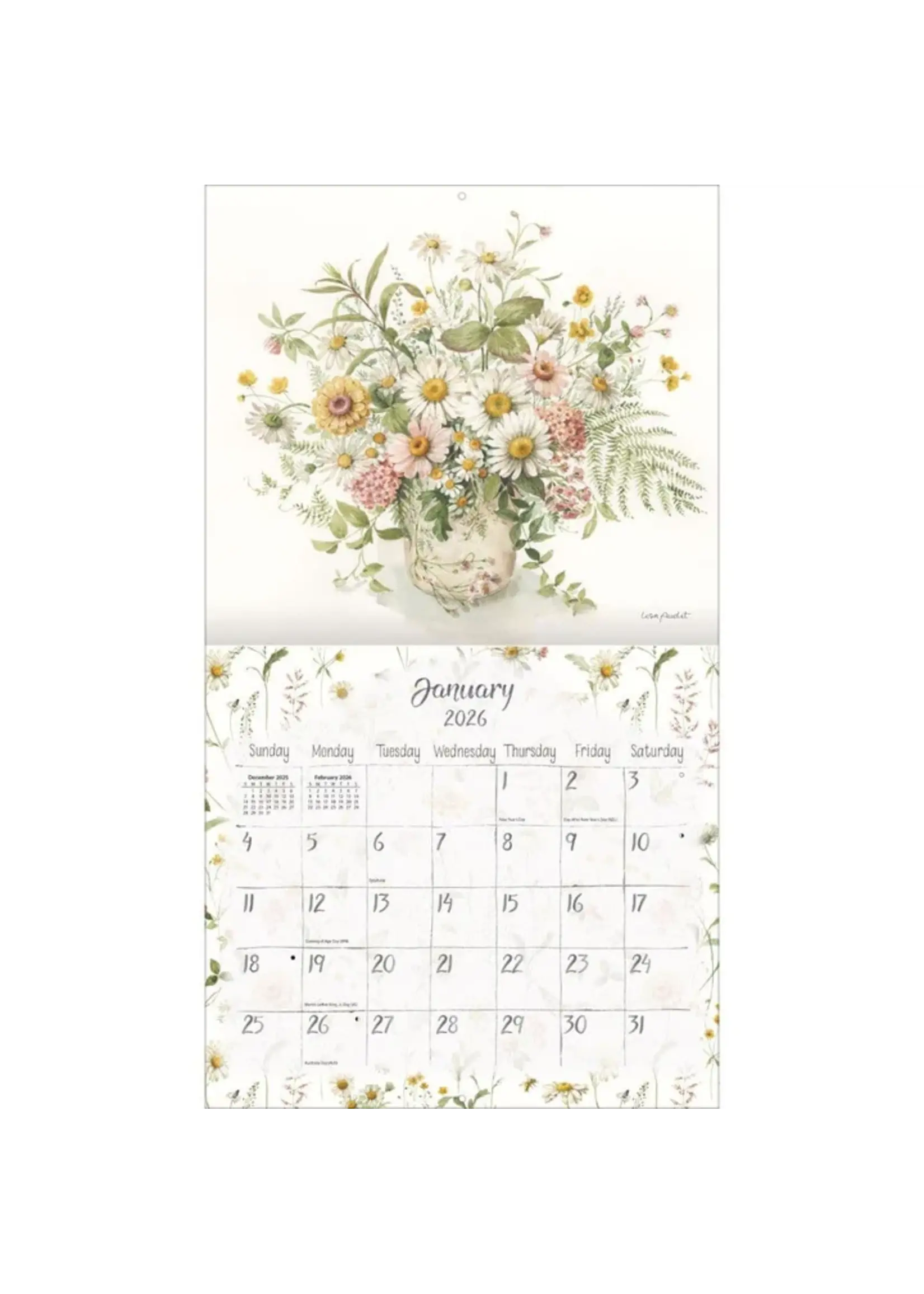 Lang Watercolor Seasons Lang Calendar 2026