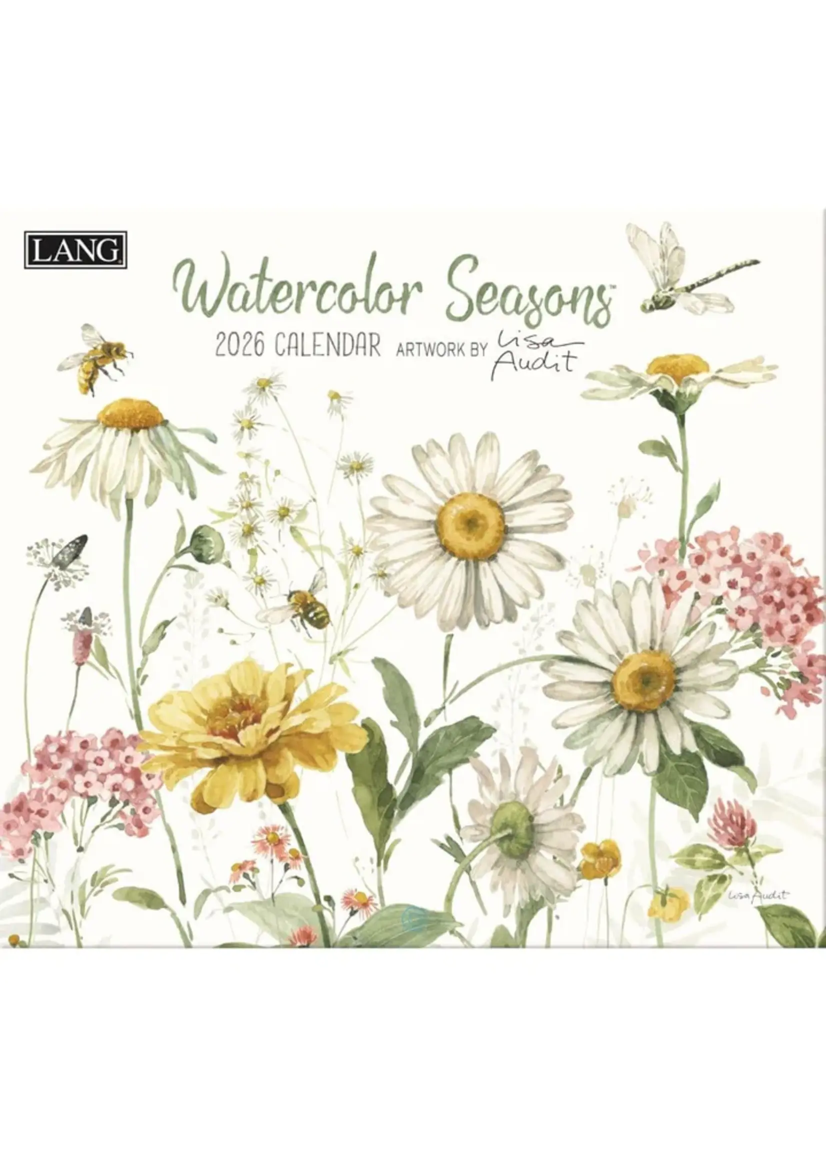 Lang Watercolor Seasons Lang Calendar 2026