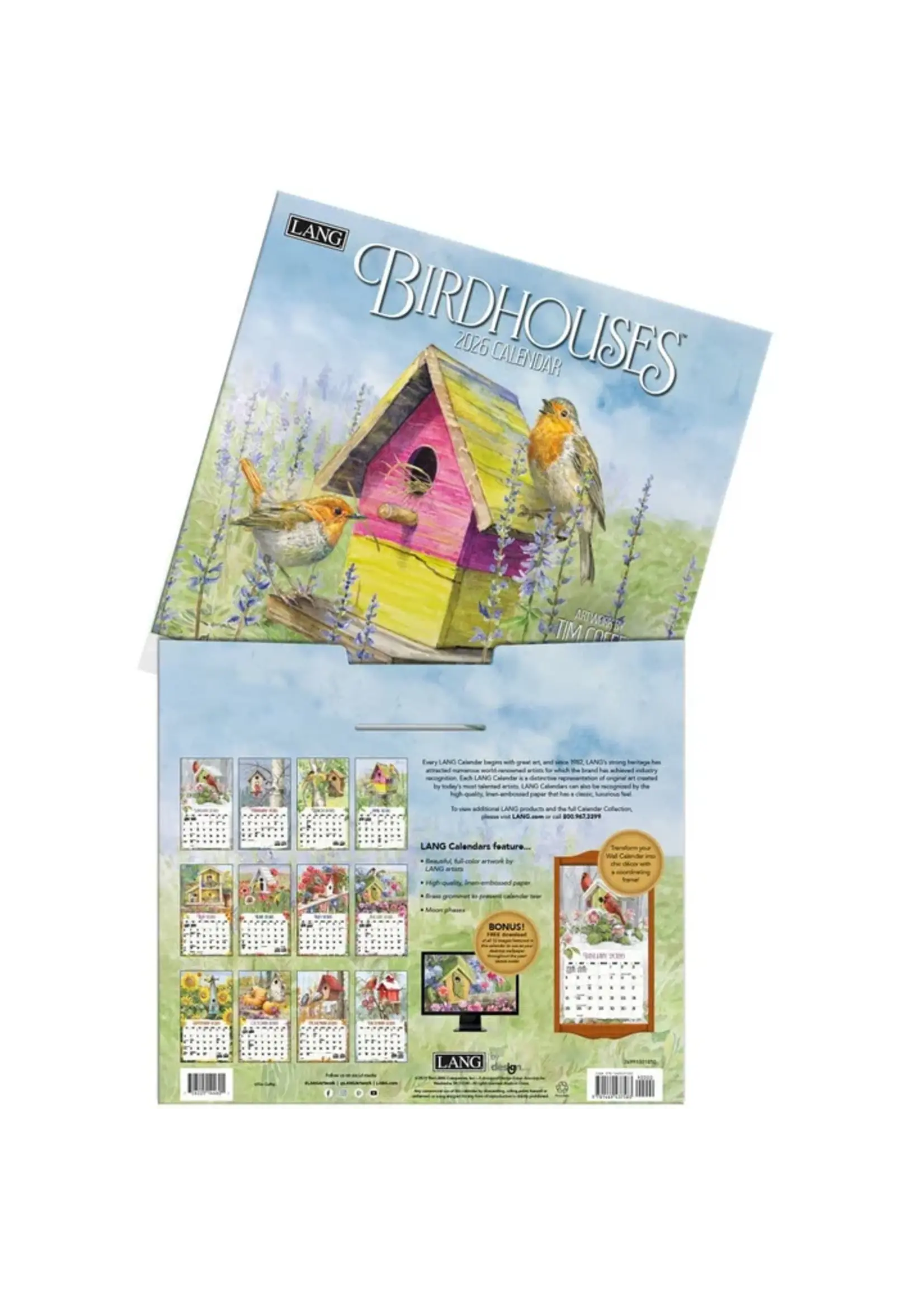 Lang Birdhouses  Lang Calendar 2026