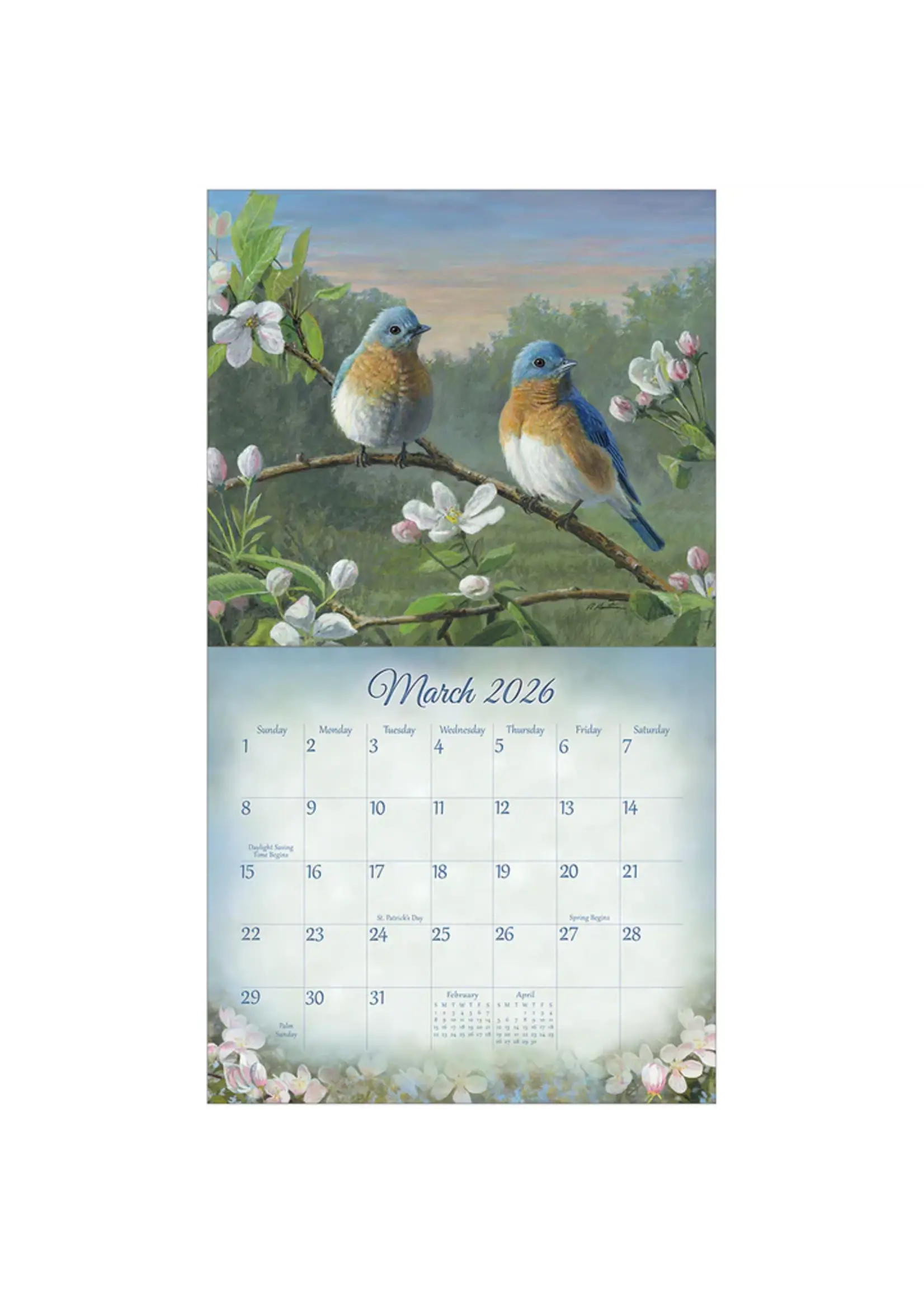 Lang Songbirds  lang Calendar 2026