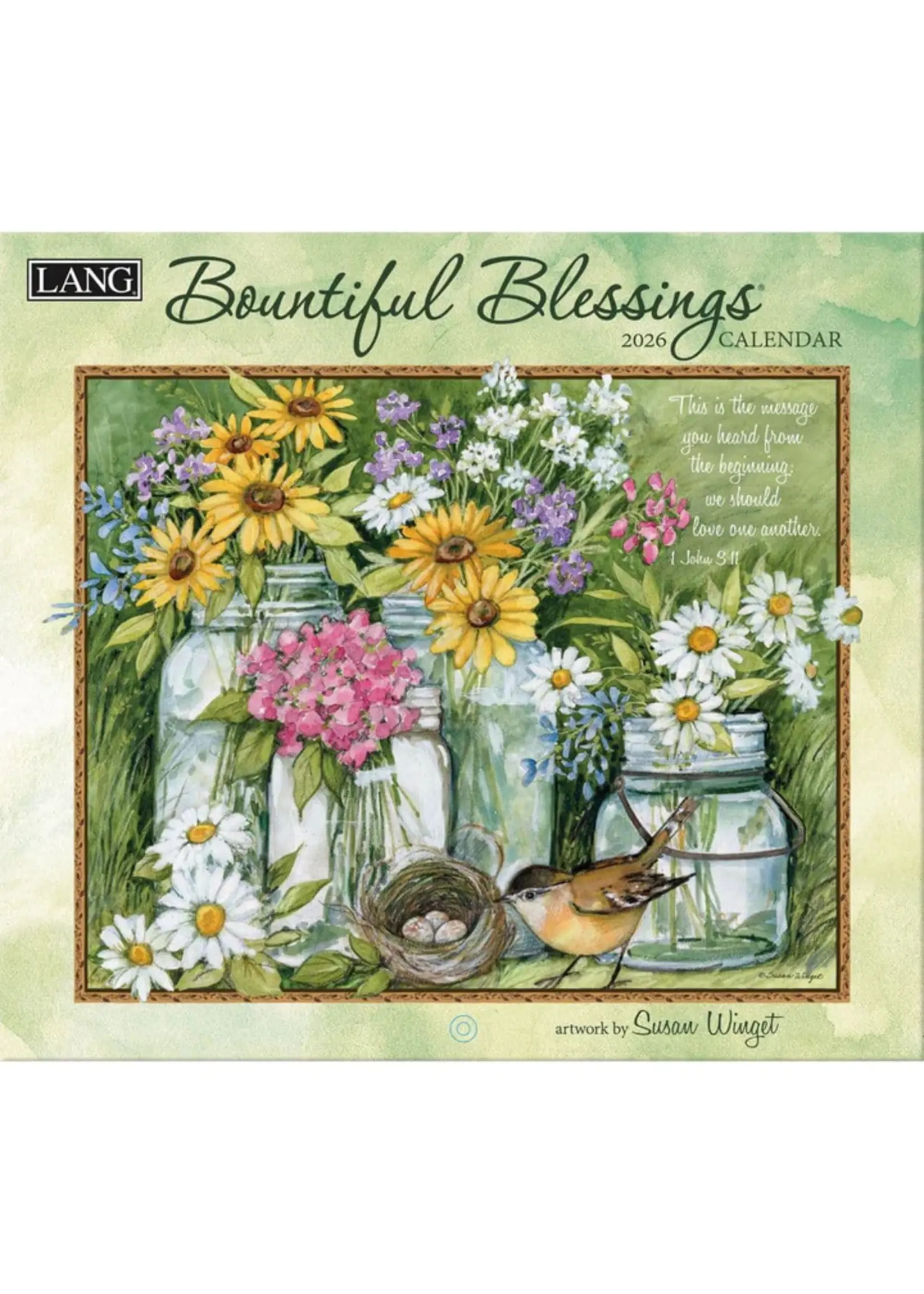 Lang Bountiful blessings Lang Calendar 2026