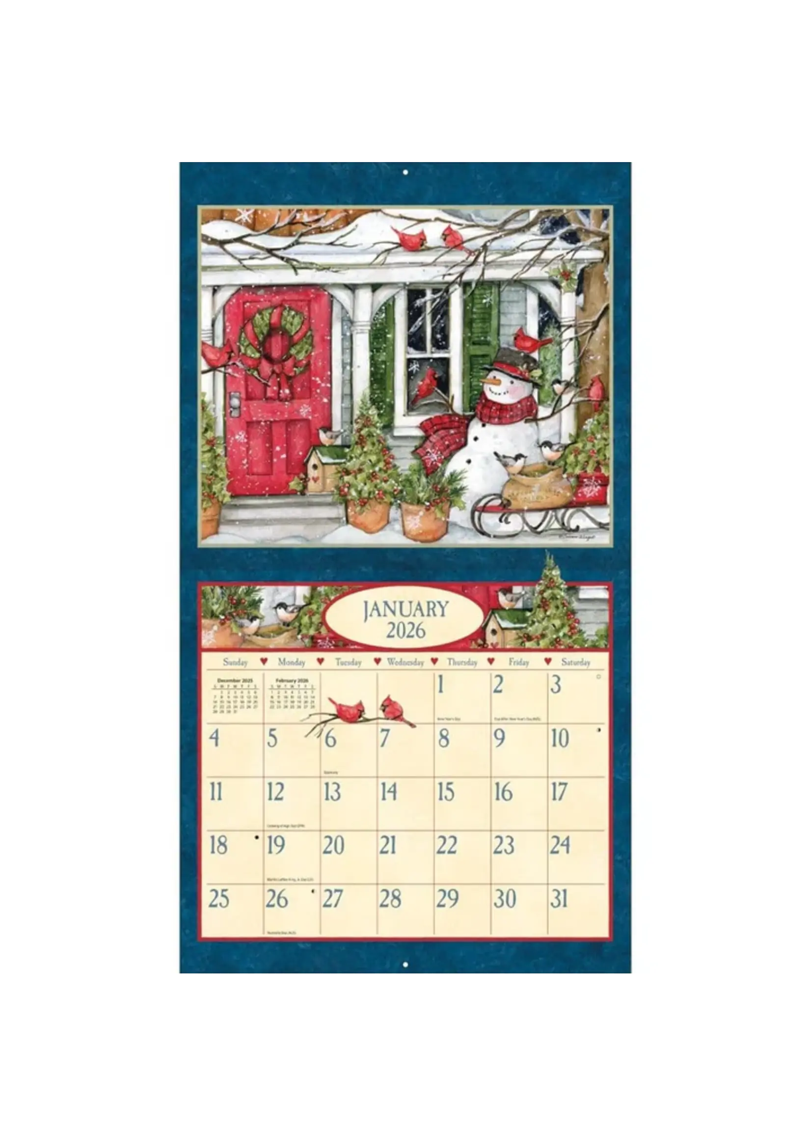 Lang Heart & home Lang Calendar 2026