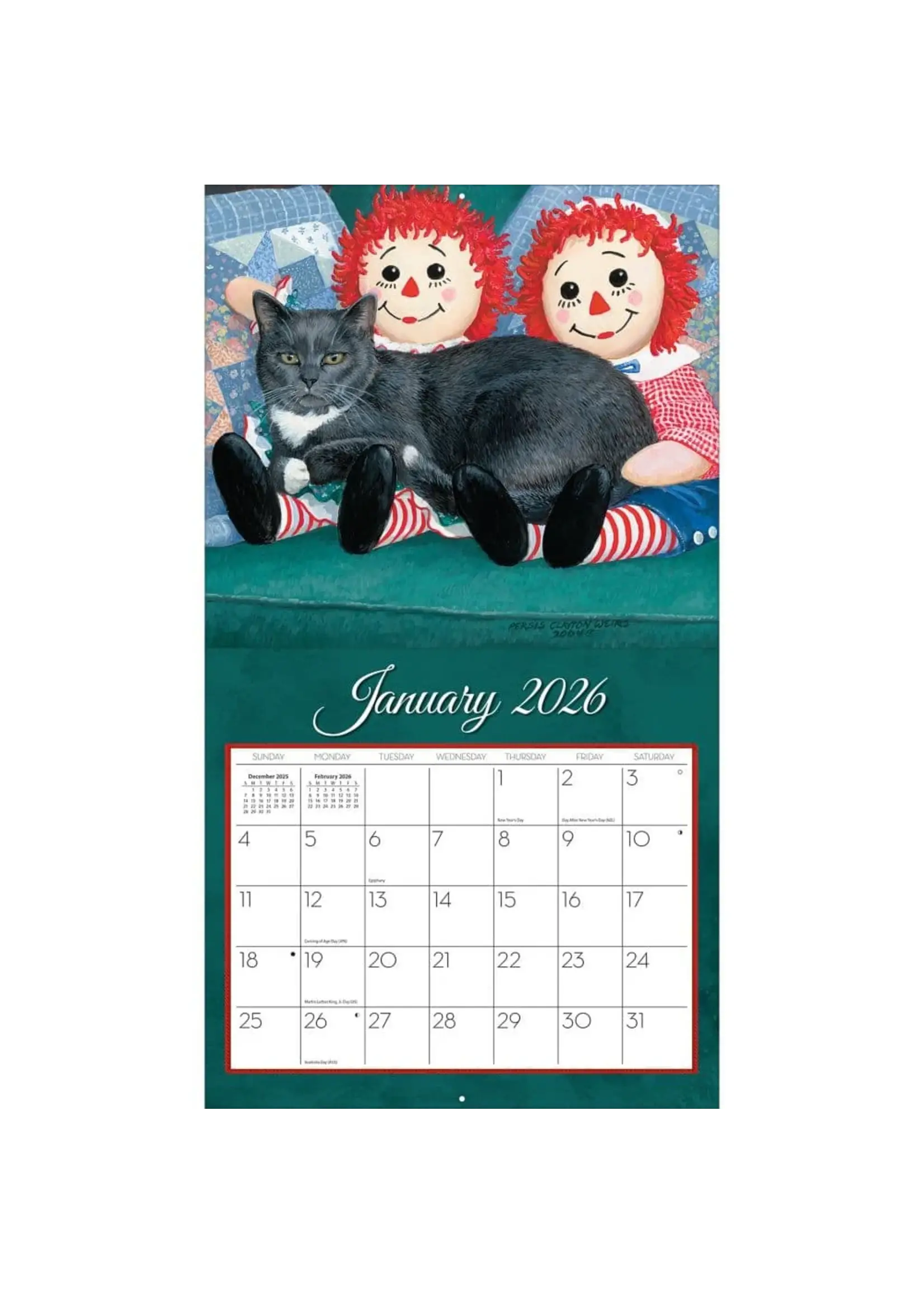Lang Love of Cats Lang Calendar 2026