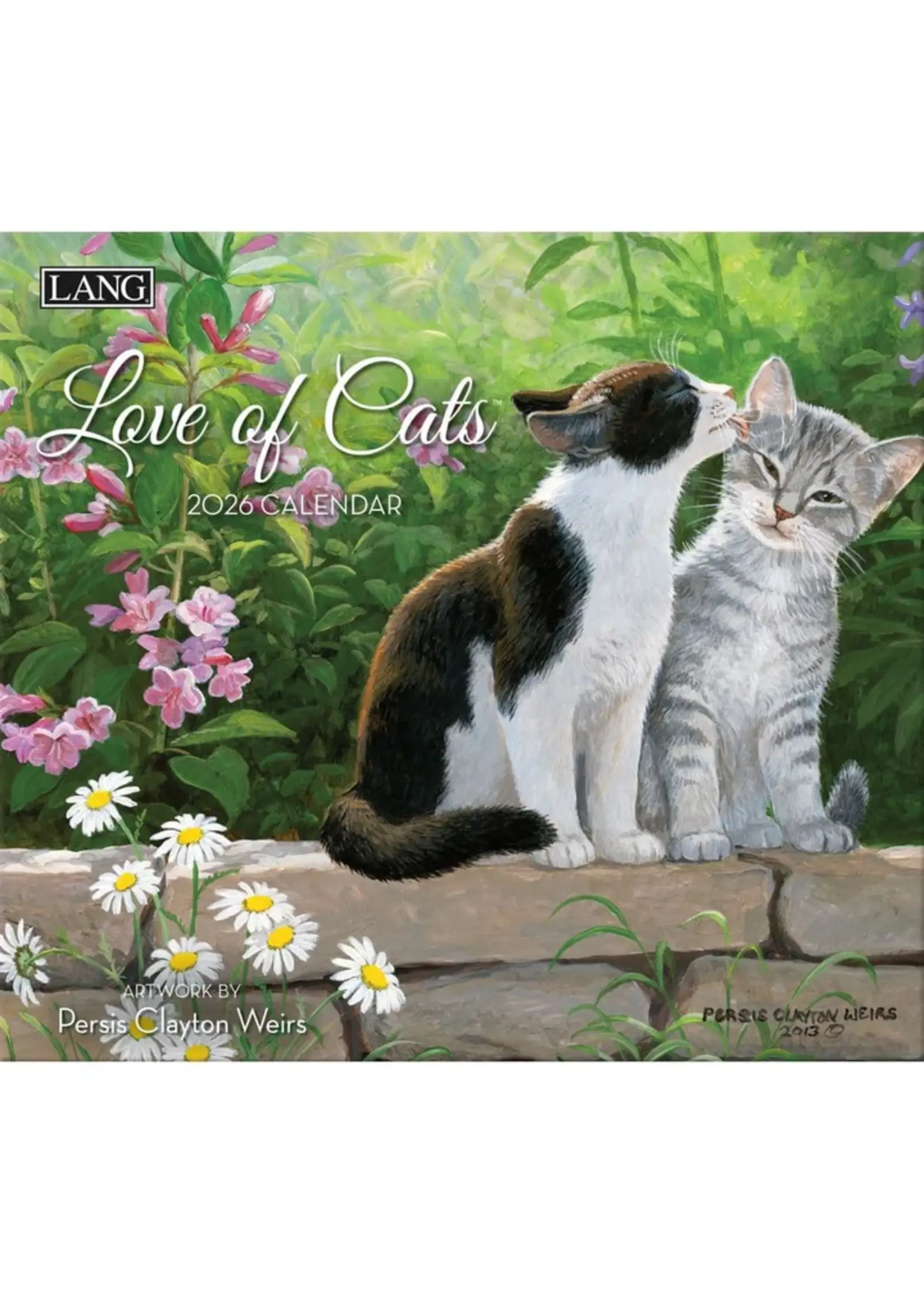 Lang Love of Cats Lang Calendar 2026