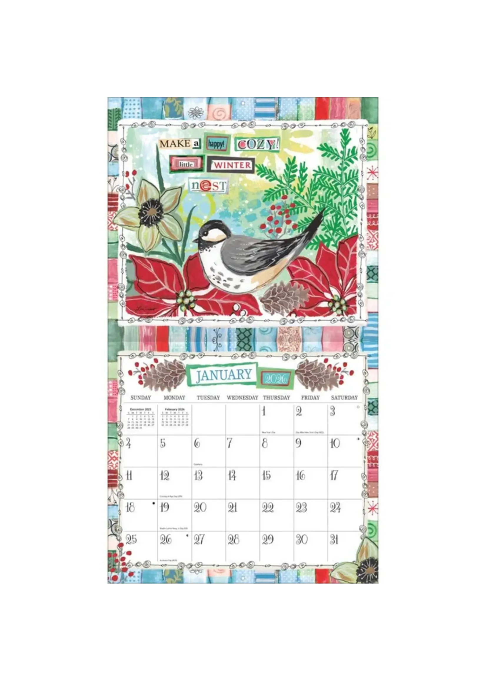 Happy Life Lang  Calendar 2026