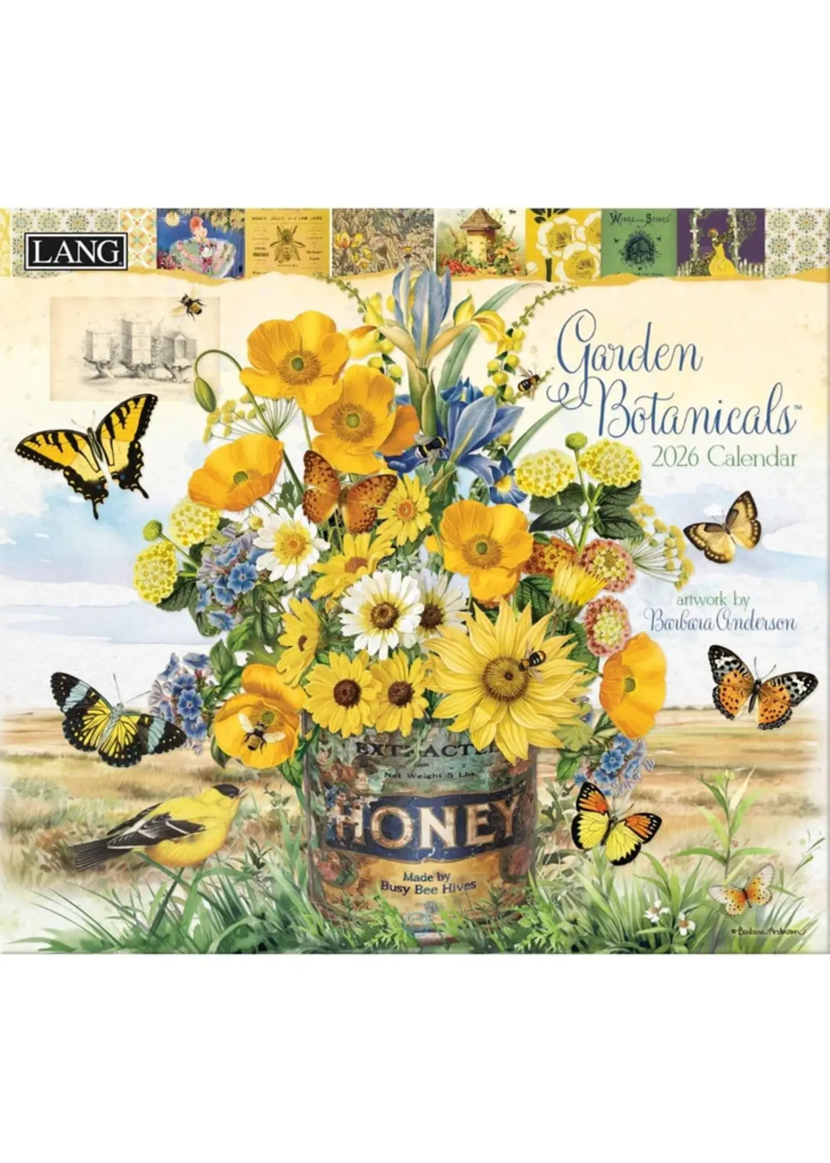 Garden Botanicals Lang Calendar 2026