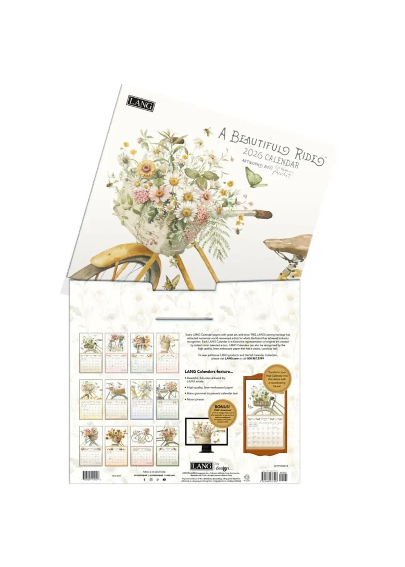 A beautiful ride Lang Calendar 2026