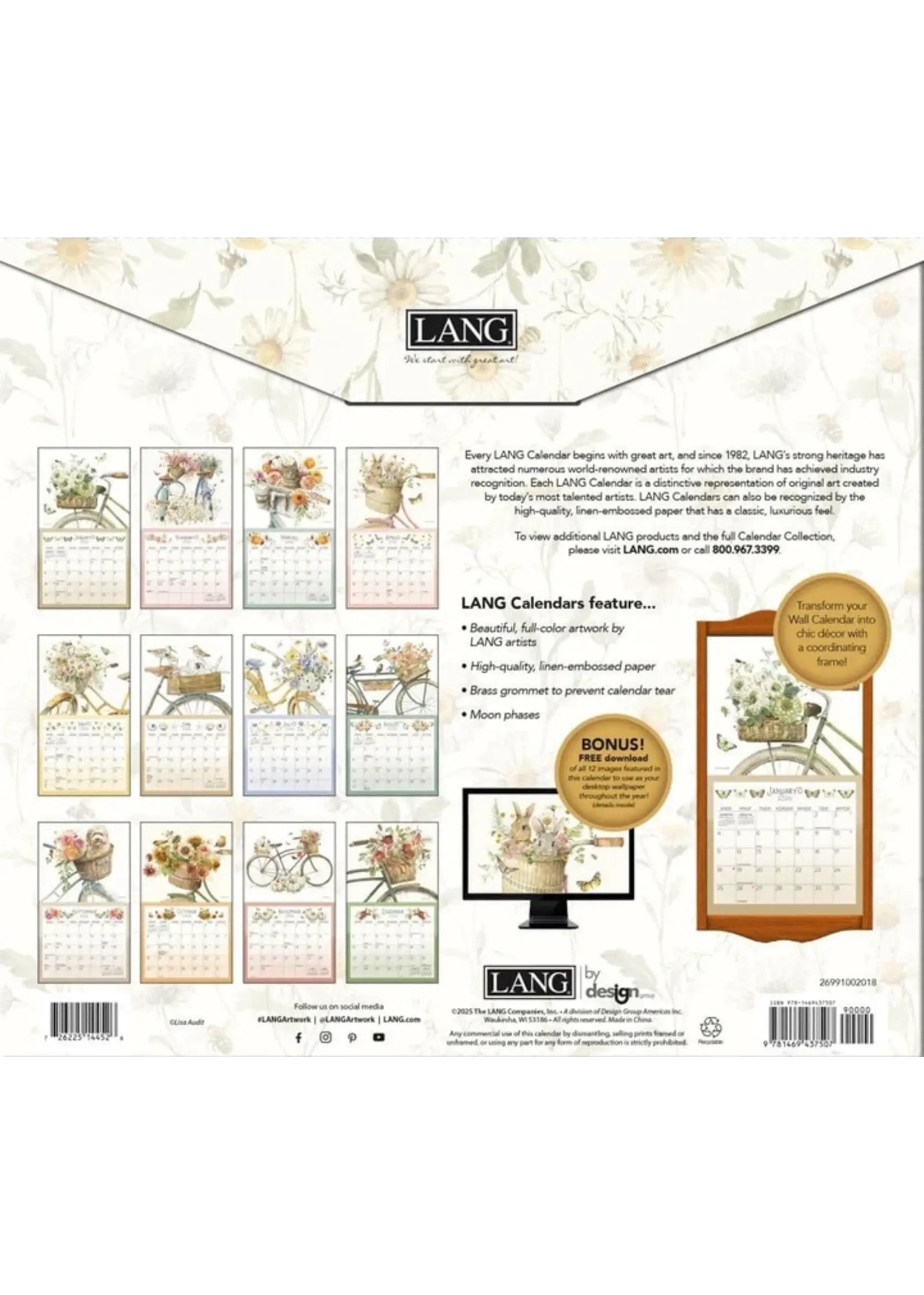 A beautiful ride Lang Calendar 2026