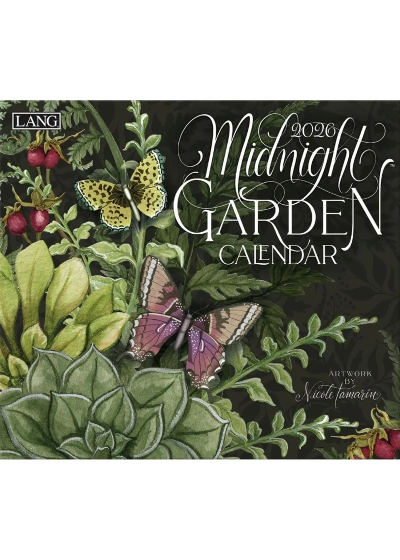 Midnight Garden Lang Calendar 2026