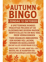 Bingokaart   12 Oktober