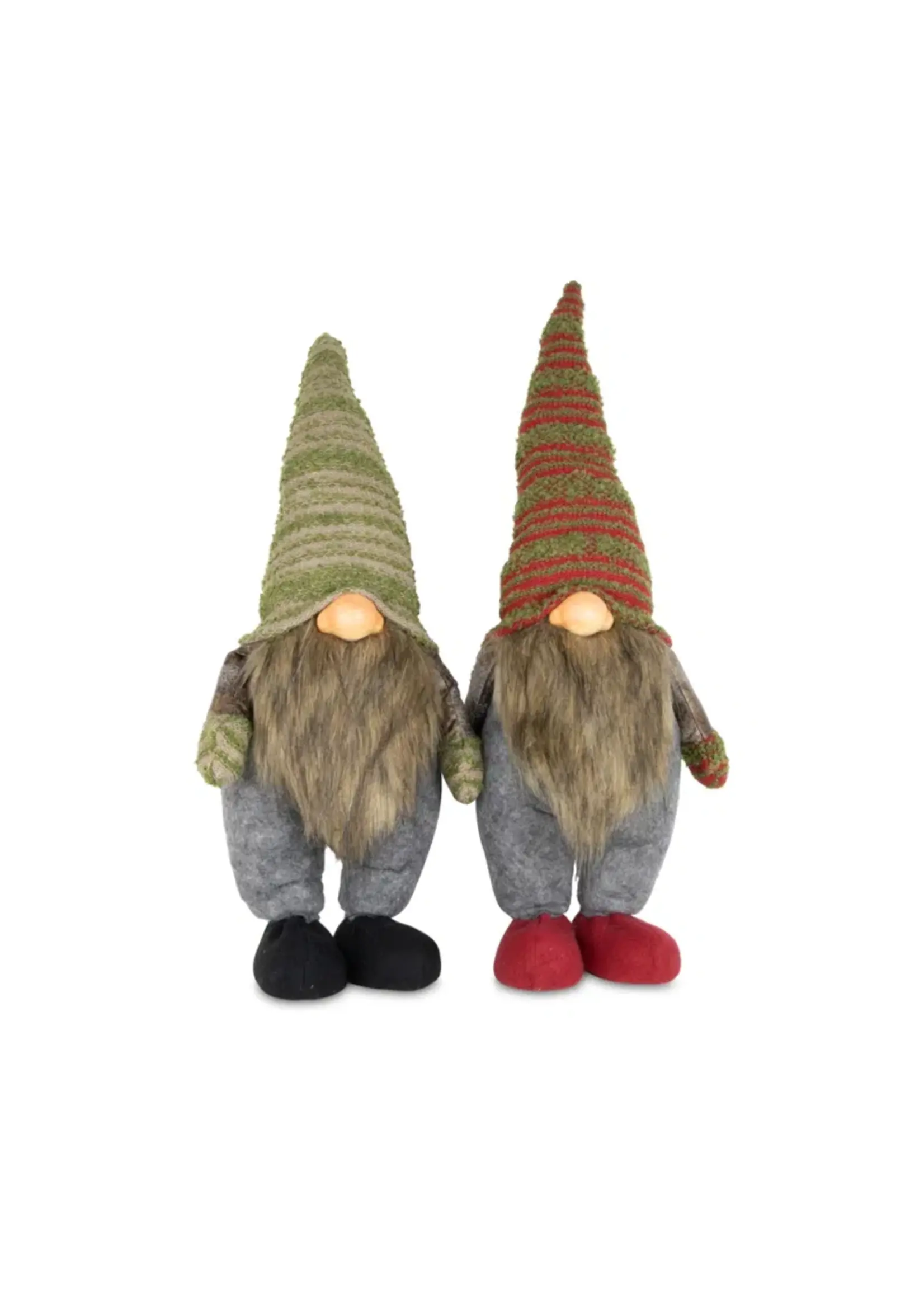 Staande kabouter stof,  2 soorten