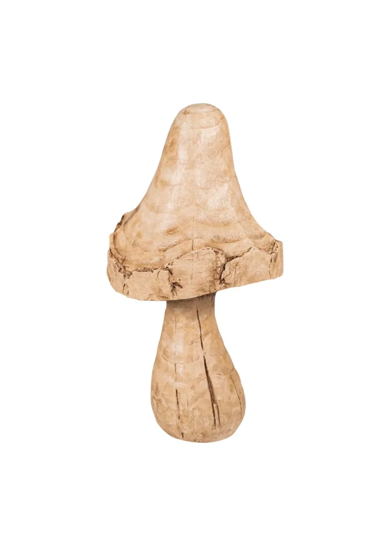 Paddenstoel, polyresin, 12x12x24cm