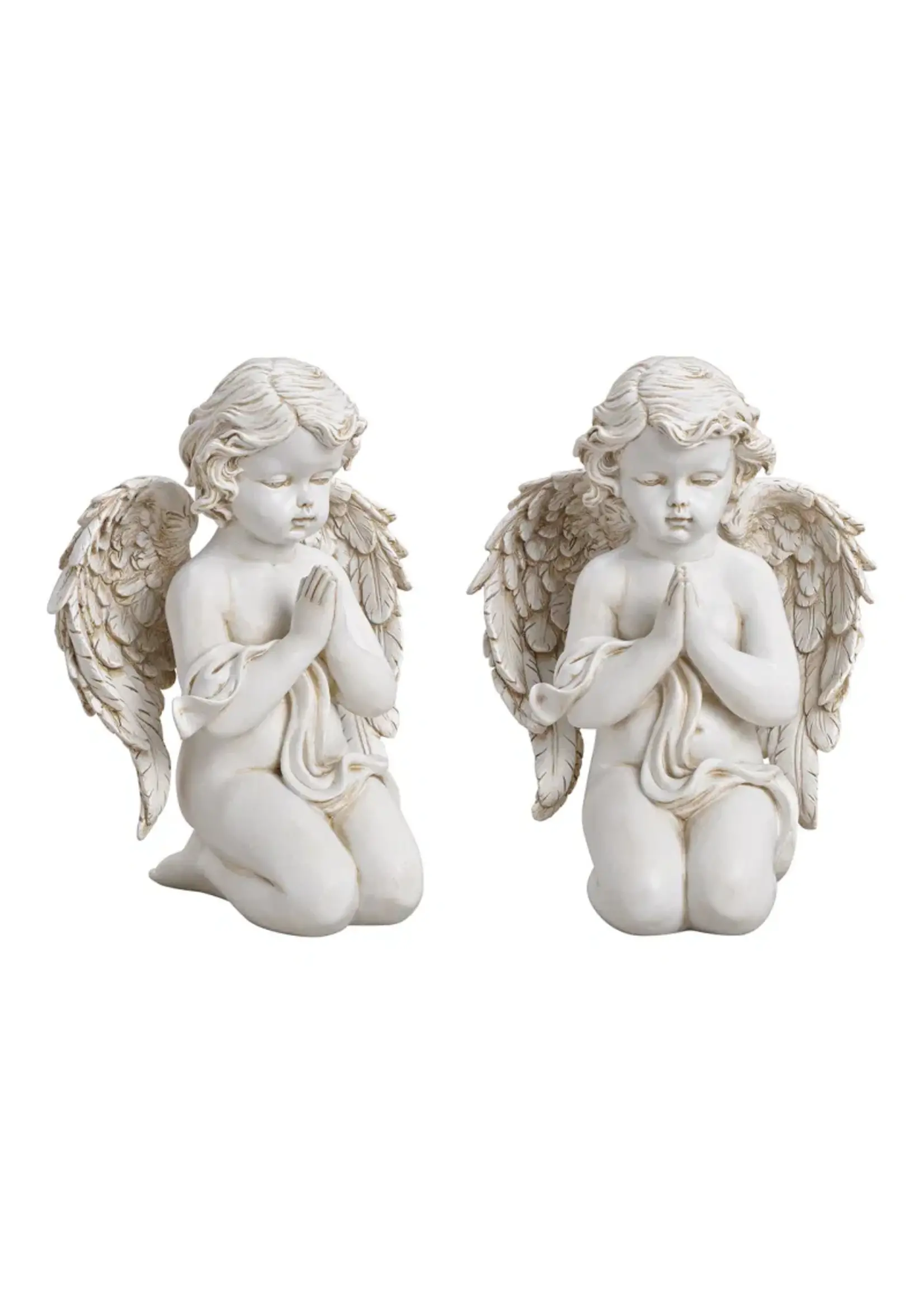 Knielende engel 20x27x14cm