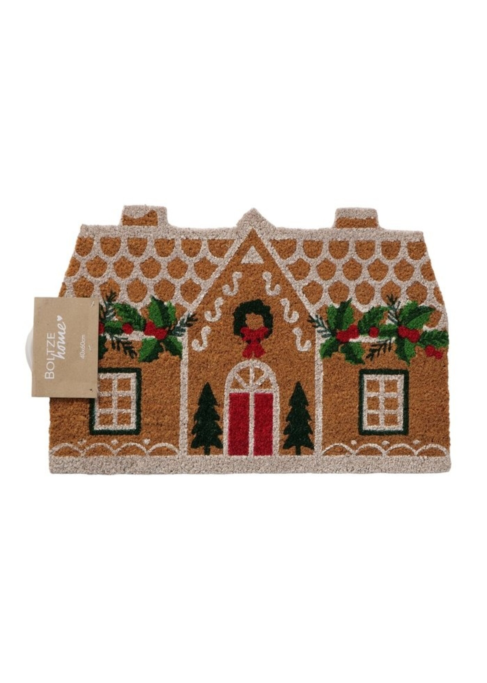 Doormat Julehus, 60,00 cm,