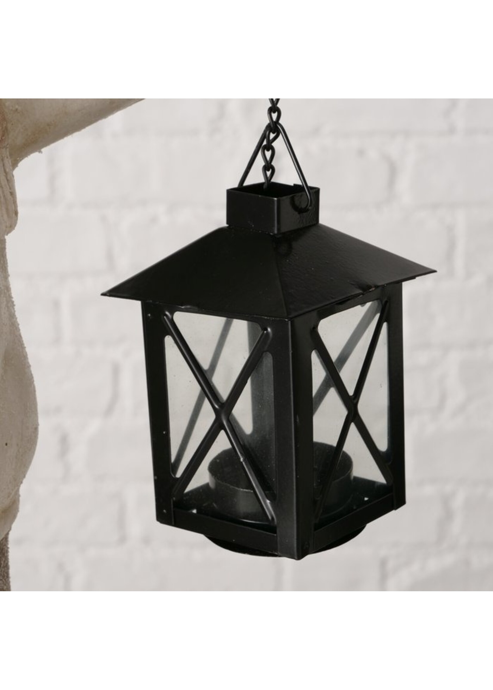 Figurine Charlie, With tealight holder, Boy, H 38,30 cm,