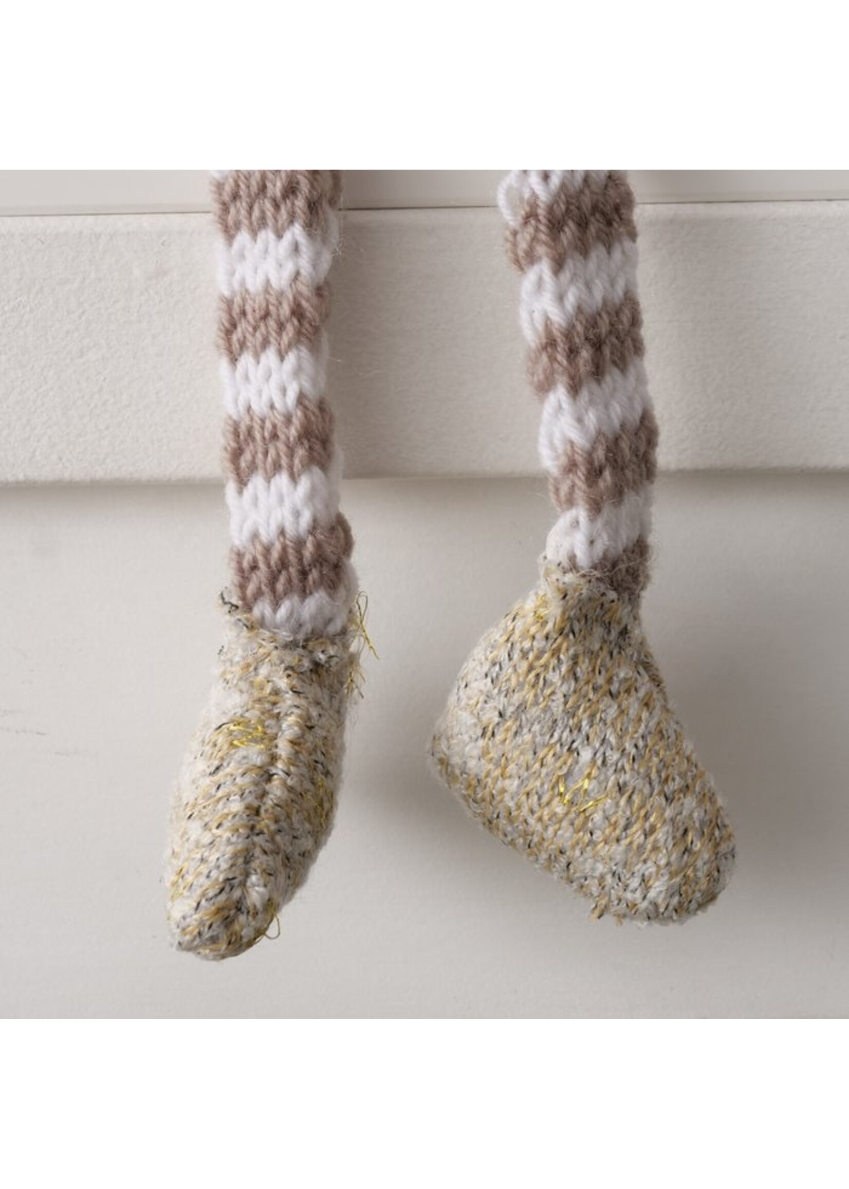 Shelf sitter Jari, Gnome, H 33,00 cm, Sand