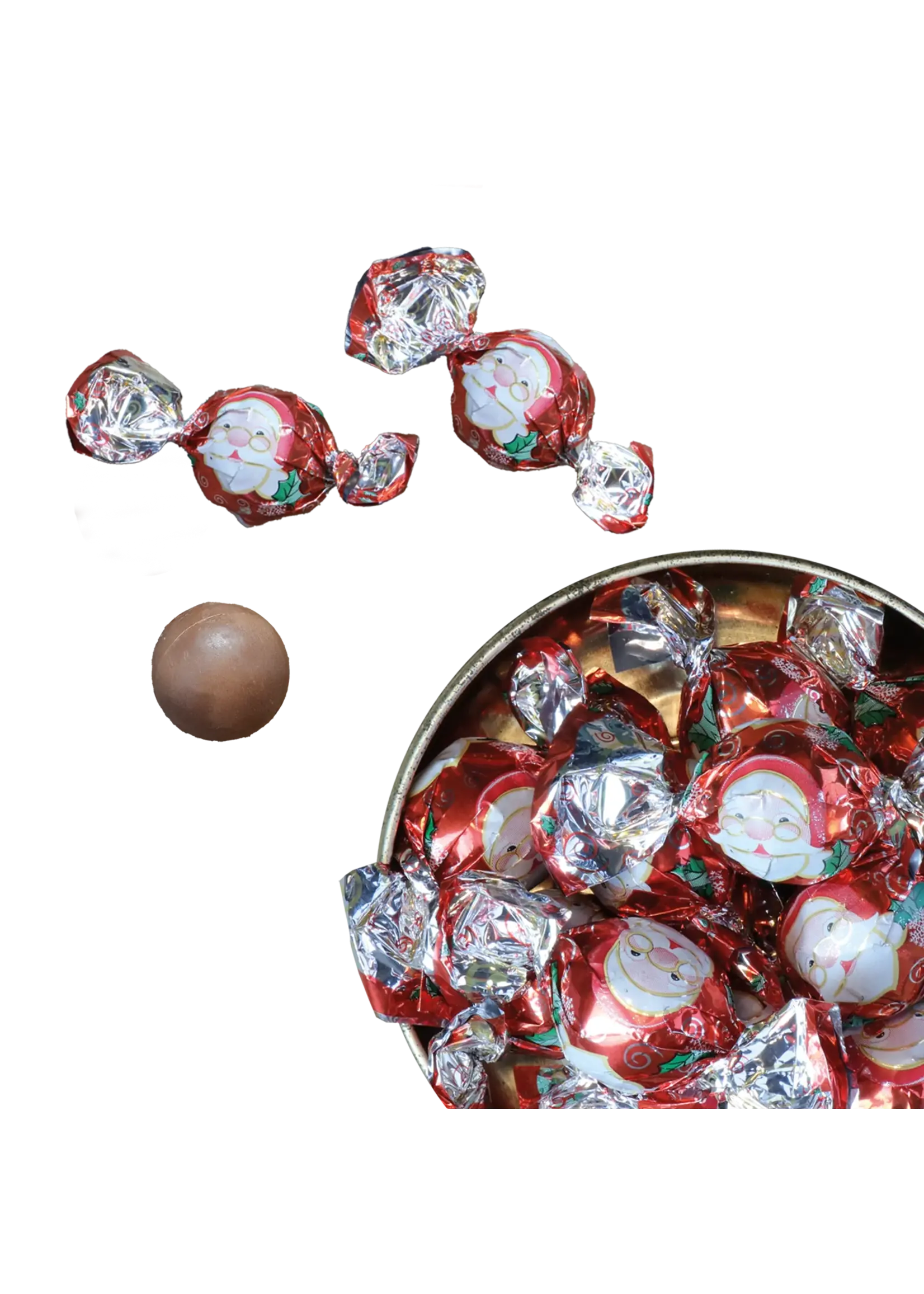 Vintage Christmas Bonbons Kerstman