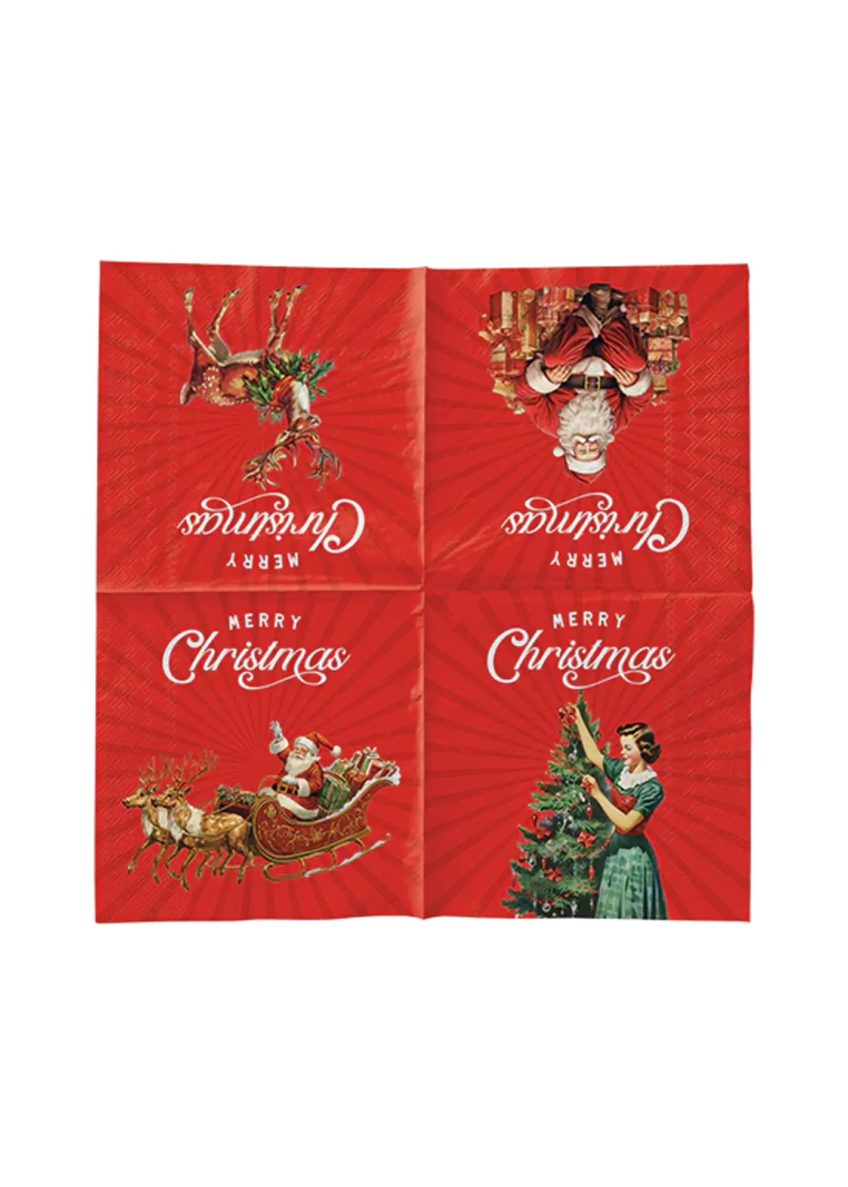 Vintage Christmas Servetten