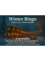 Bingoboekje  2 November