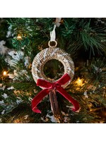 Riviera Maison RusticRattanChristmasWreathOrnament