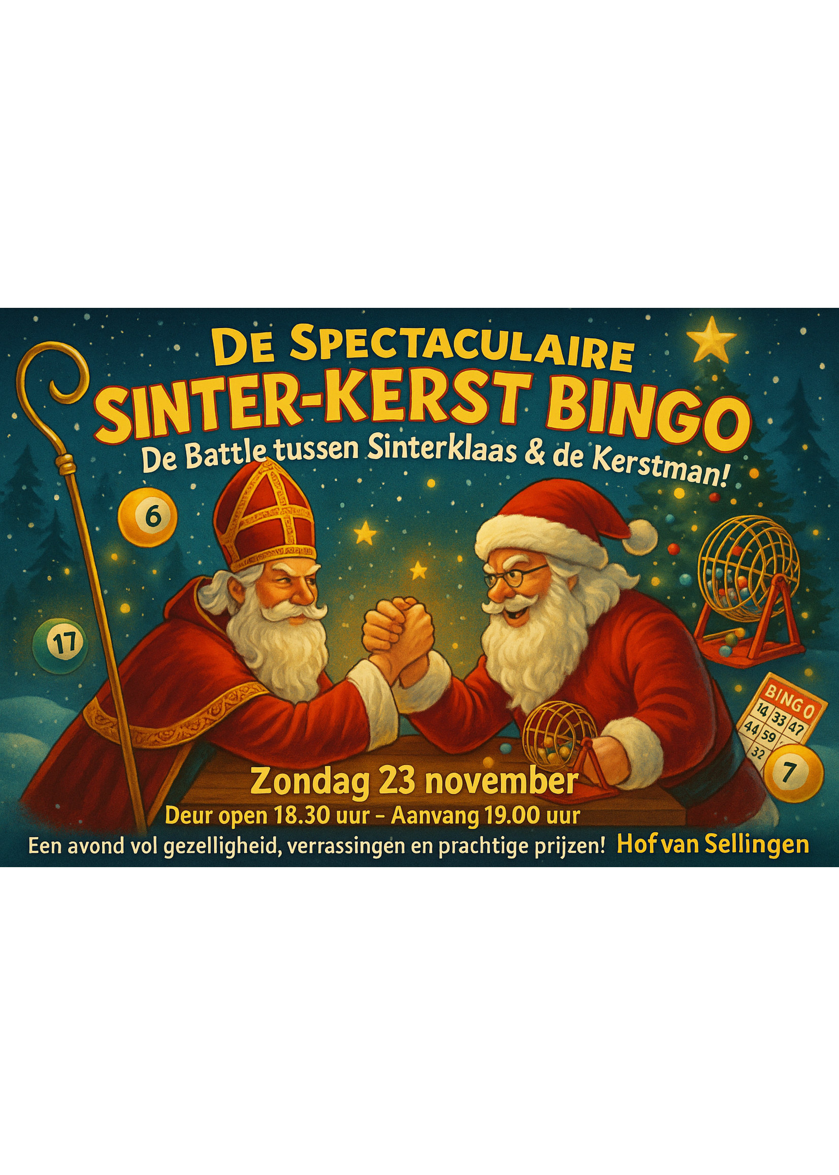 Extra Bingokaart  23 November