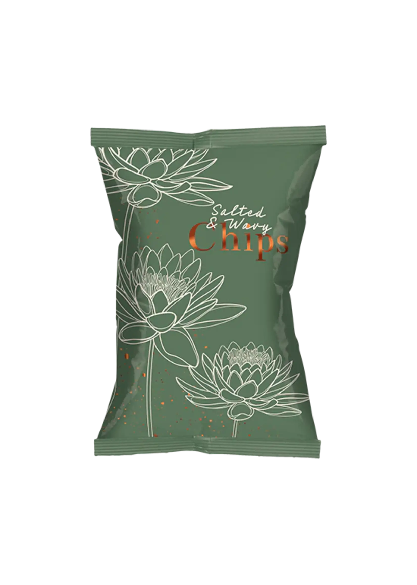 Botanic Chic Ribbelchips Zout